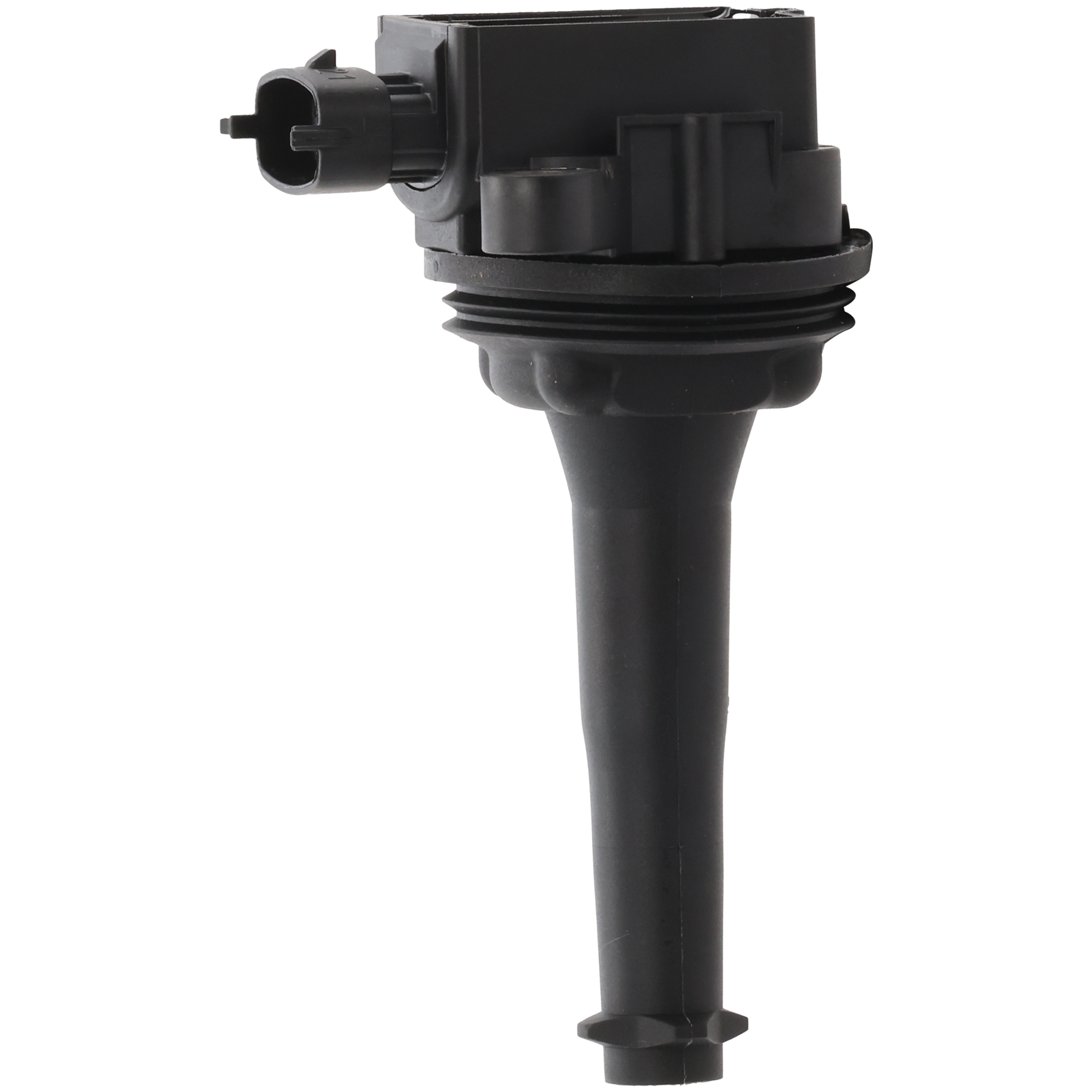 AM V70-99-07 IGNITION COIL 4 Male Blade Terminals 12 Volts Female Connector In Cap Coil Design SKU REPV504605