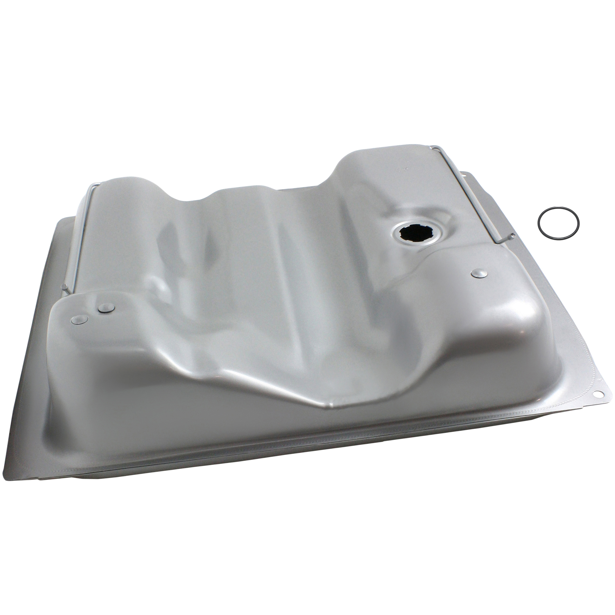 AM VANAGON 86-91 FUEL TANK Steel Silver 16 gal 60L 32-1-2 x 38-3-8 x 9-5-8 in. w Lock Ring SKU REPV670101 OEM 251201075AH