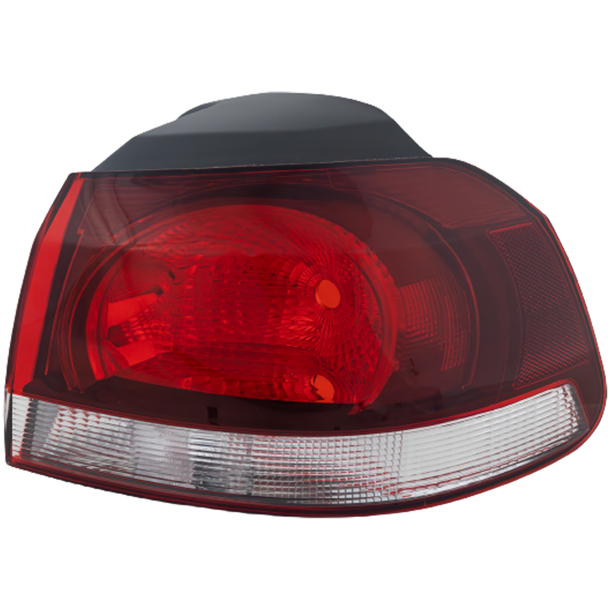 AM GOLF GTI 10-14 TAIL LAMP RH Outer Lens and Housing Halogen Hella Brand SKU REPV730103 Partslink VW2805106 OEM 5K0945096G