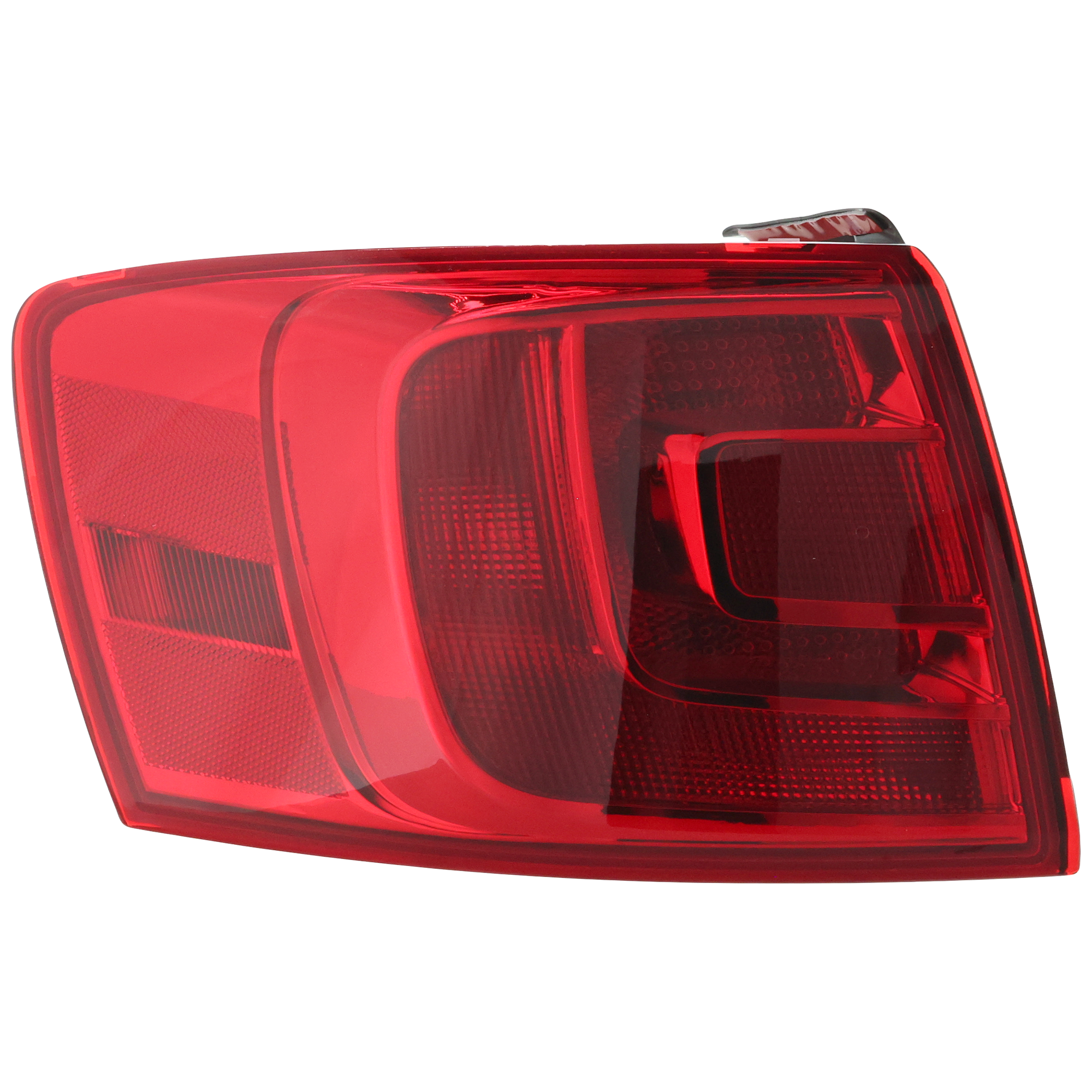 AM JETTA 11-18 TAIL LAMP LH Outer Assembly Halogen Hybrid 13-14 Sedan w o Rear Fog Lights SKU REPV730306 Partslink VW2804107 OEM 5C6945095D