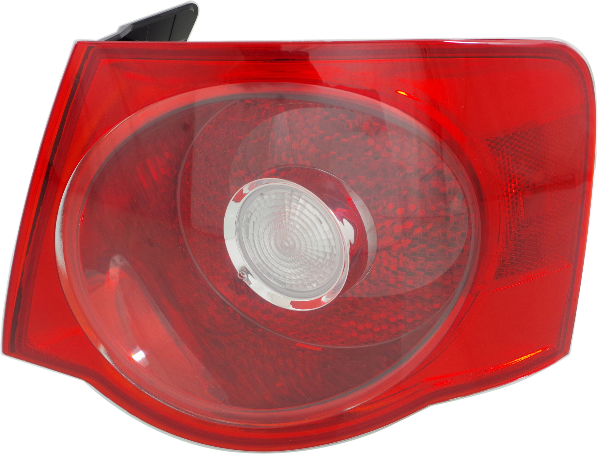 AM JETTA 05-07 TAIL LAMP RH Outer Assembly Red Lens Sedan CAPA SKU REPV730331Q Partslink VW2801123C OEM 1K5945096J