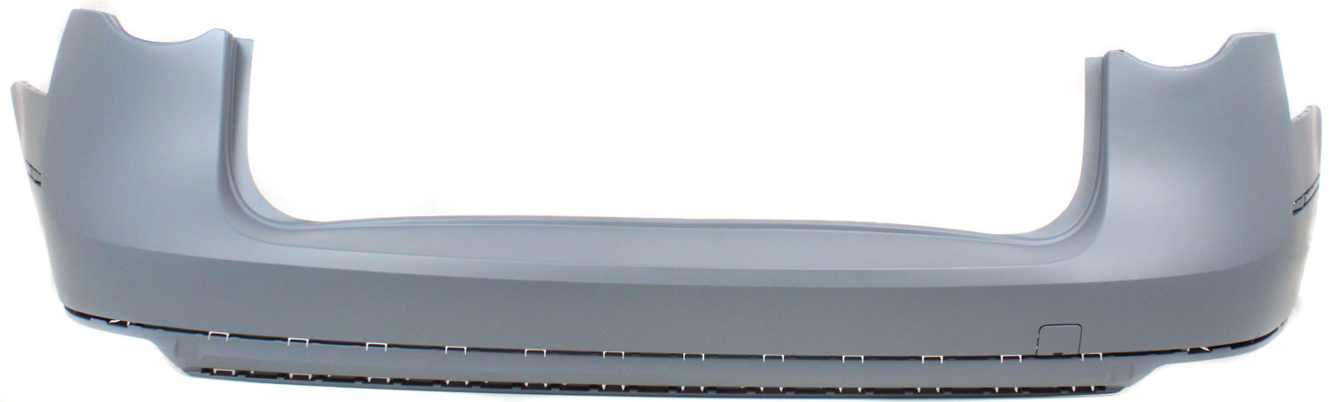 AM PASSAT 07-10 REAR BUMPER COVER Primed w o Parking Aid Sensor Holes Wagon SKU REPV760101P Partslink VW1100164 OEM 3C9807417GRU