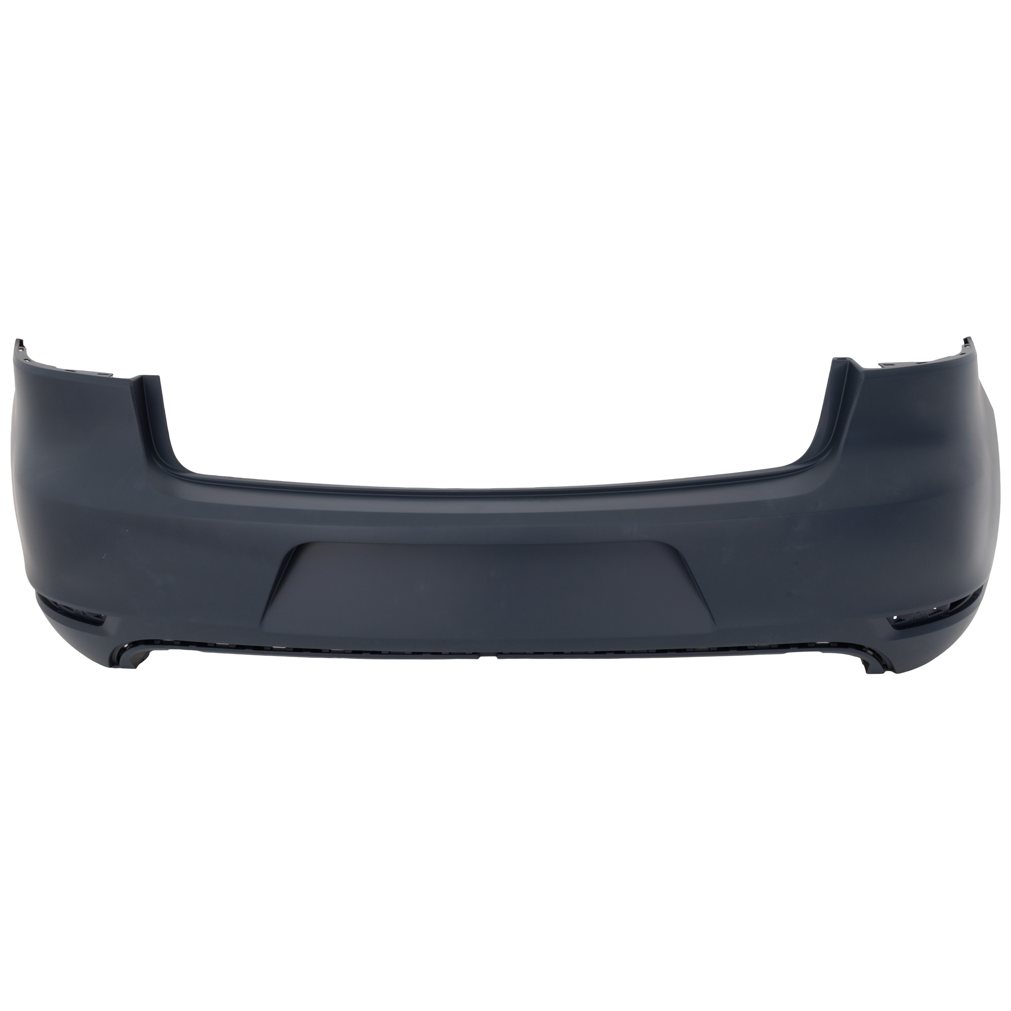 AM GOLF GTI 10-14 REAR BUMPER COVER Primed w o Park Assist Sensor Holes Hatchback CAPA SKU REPV760116PQ Partslink VW1100182C OEM 5K6807417GGRU