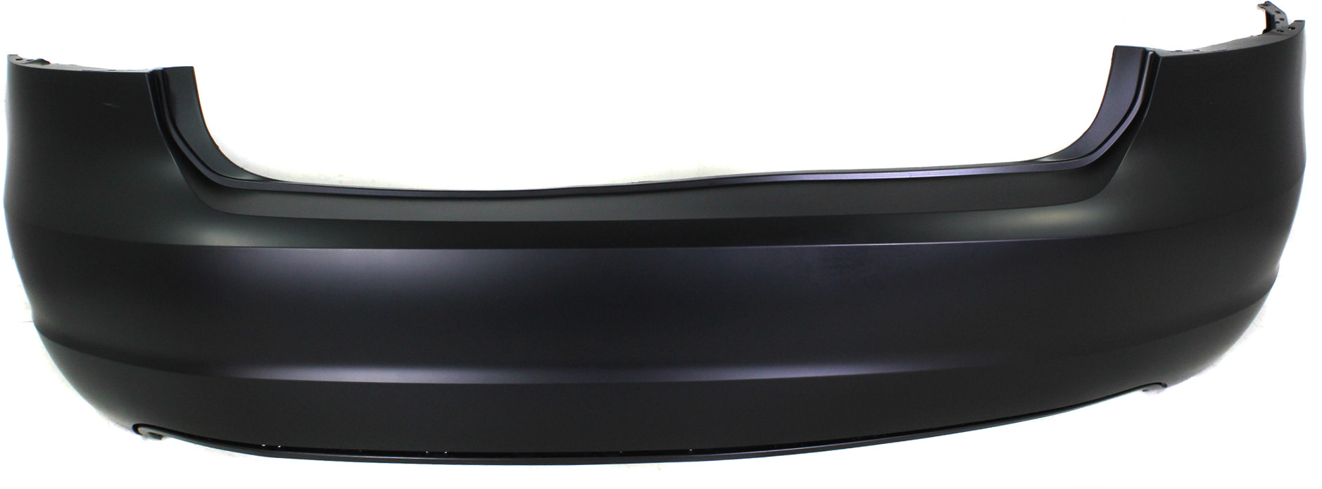 AM PASSAT 12-15 REAR BUMPER COVER Primed w o Molding Groove Holes SKU REPV760117P Partslink VW1100192 OEM 561807421DGRU