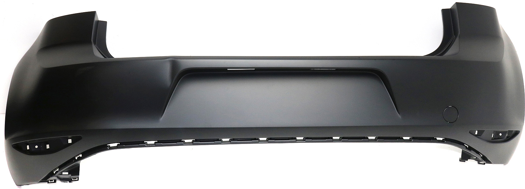 AM GOLF GTI 15-17 REAR BUMPER COVER Primed w o Parallel Park Assist Sensor Holes SKU REPV760127P Partslink VW1100202 OEM 5GM807417GRU