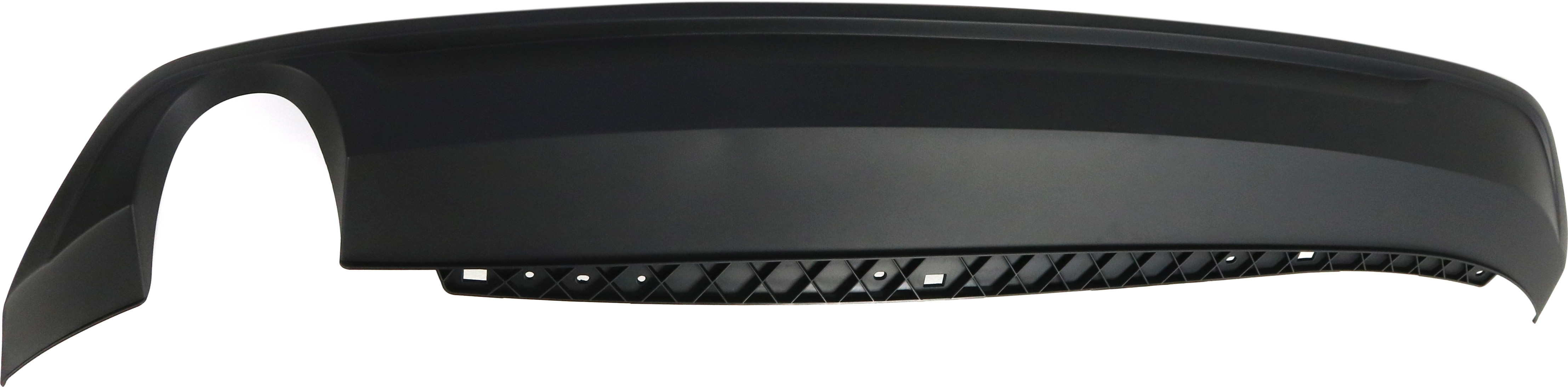 AM PASSAT 16-19 REAR LOWER VALANCE Textured w Single Exhaust Hole Exc. GT R Line Models SKU REPV764308 Partslink VW1195113 OEM 561807521D9B9