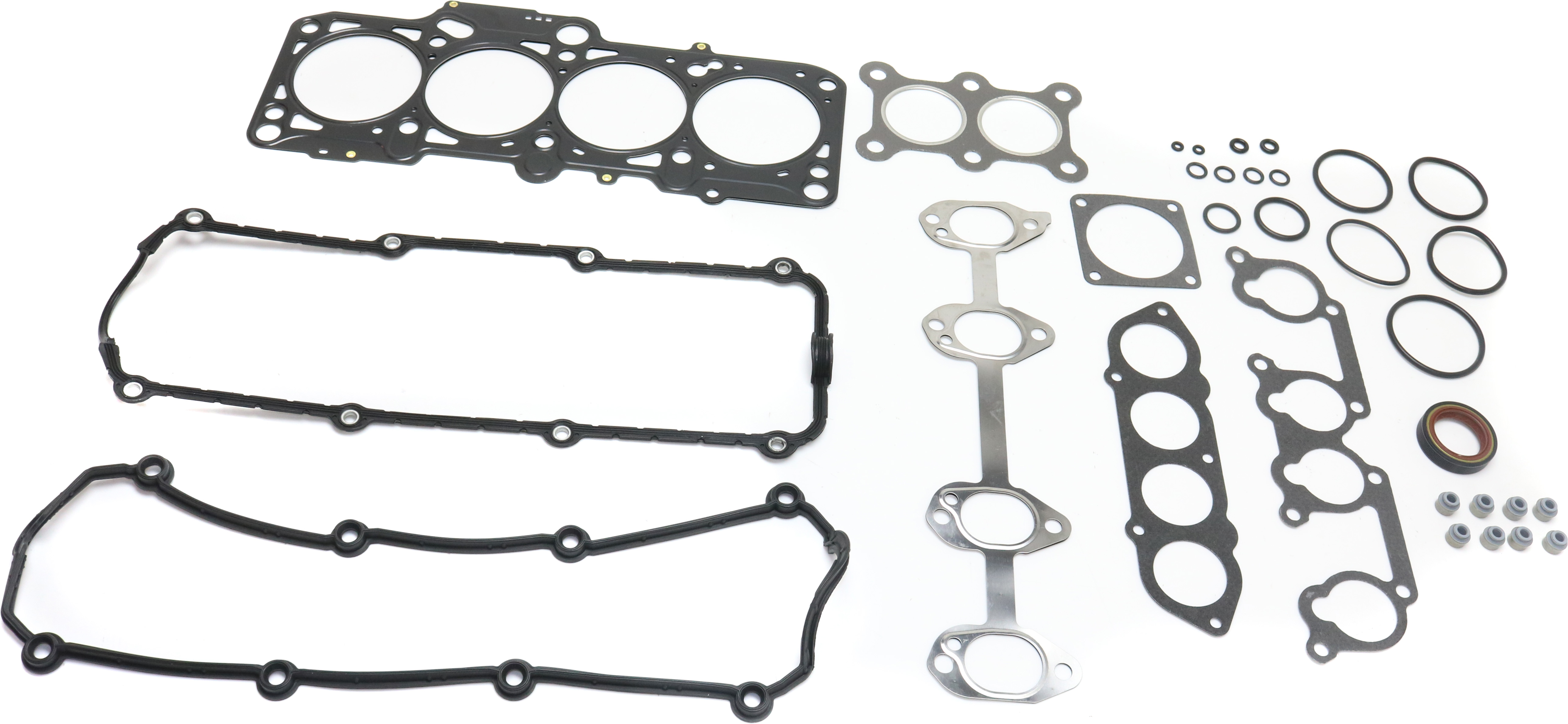 AM BEETLE 98-01 GOLF 99-01 CYLINDER HEAD GASKET Multi Layered Steel w PermaDry Molded Rubber Valve Cover SKU REPV962503