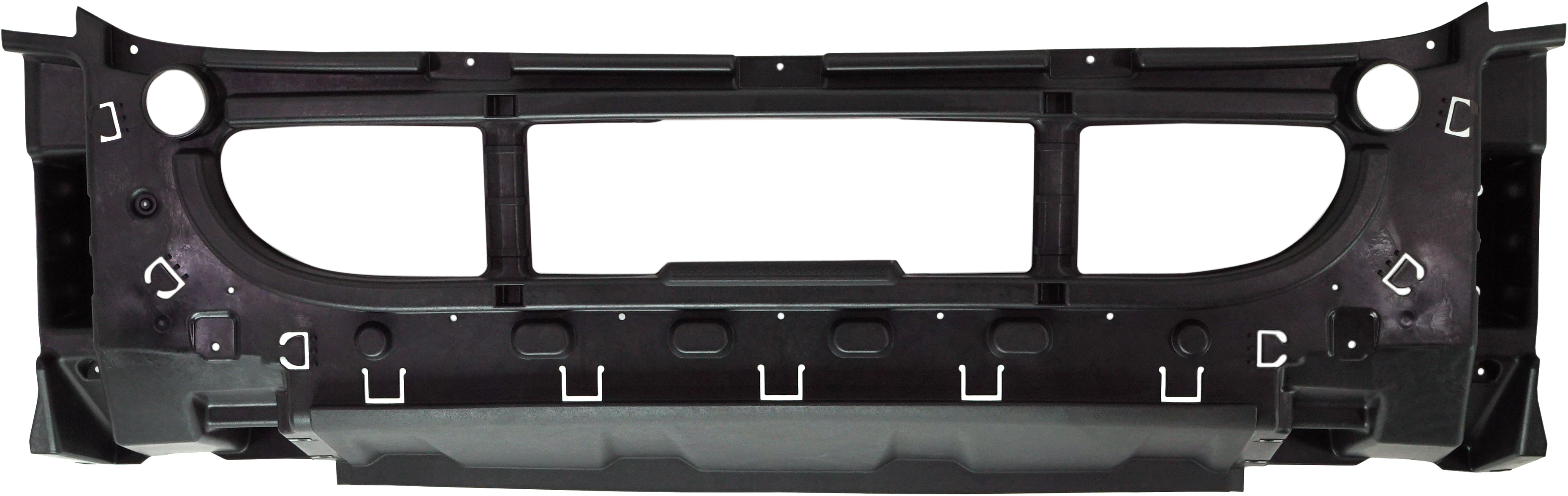 AM FREIGHTLINER CASCADIA 08-20 FRONT REINFORCEMENT Center Painted Gray w Vent Hole SKU RF01010013 HD OEM 2128443004