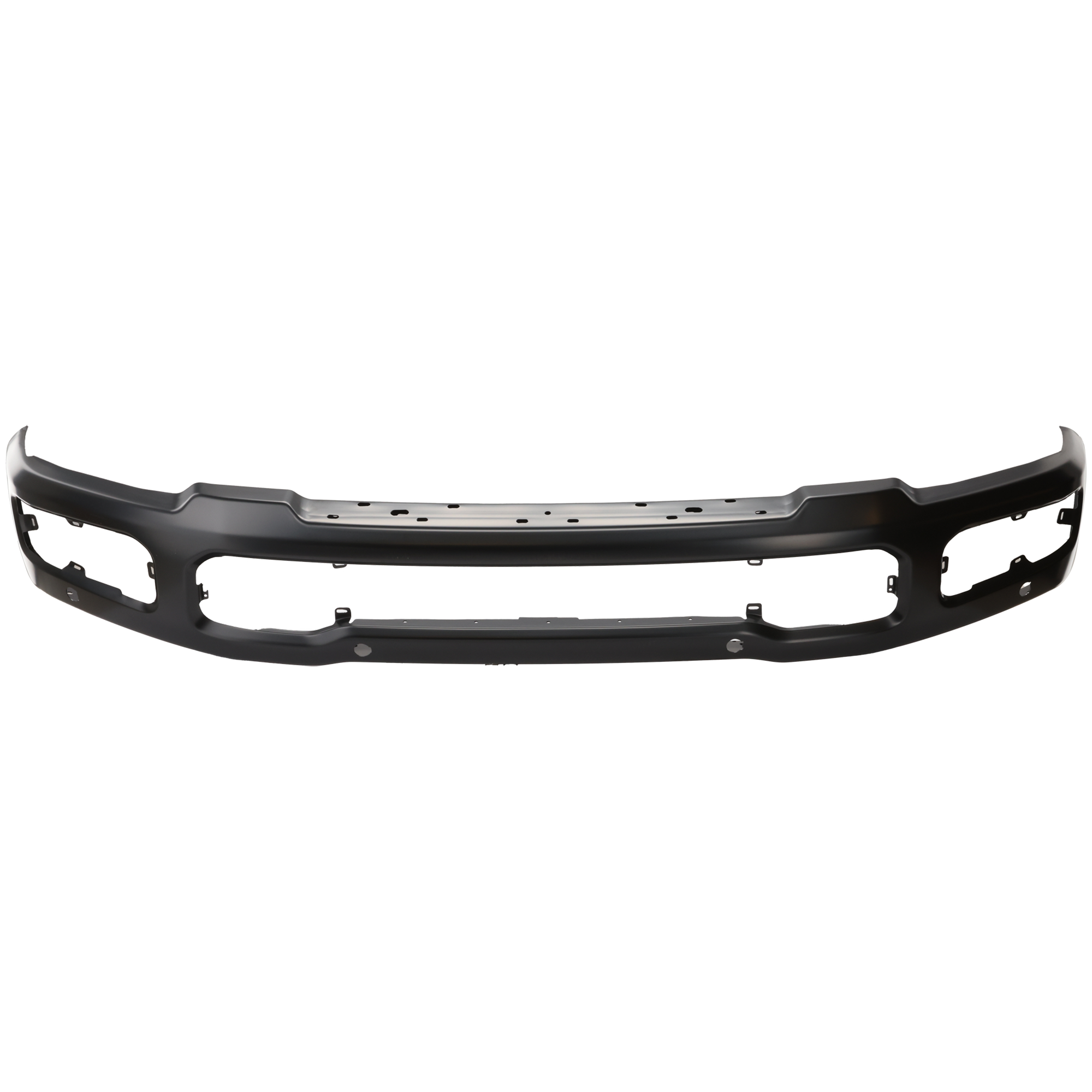 AM F 250-350 SUPER DUTY 23-24 FRONT BUMPER Face Bar Primed Crew Cab w Adaptive Cruise Control Fog Light Holes and Sensor w o Wheel Molding SKU RF01010077 Partslink FO1002474 OEM PC3Z17757PAPTM