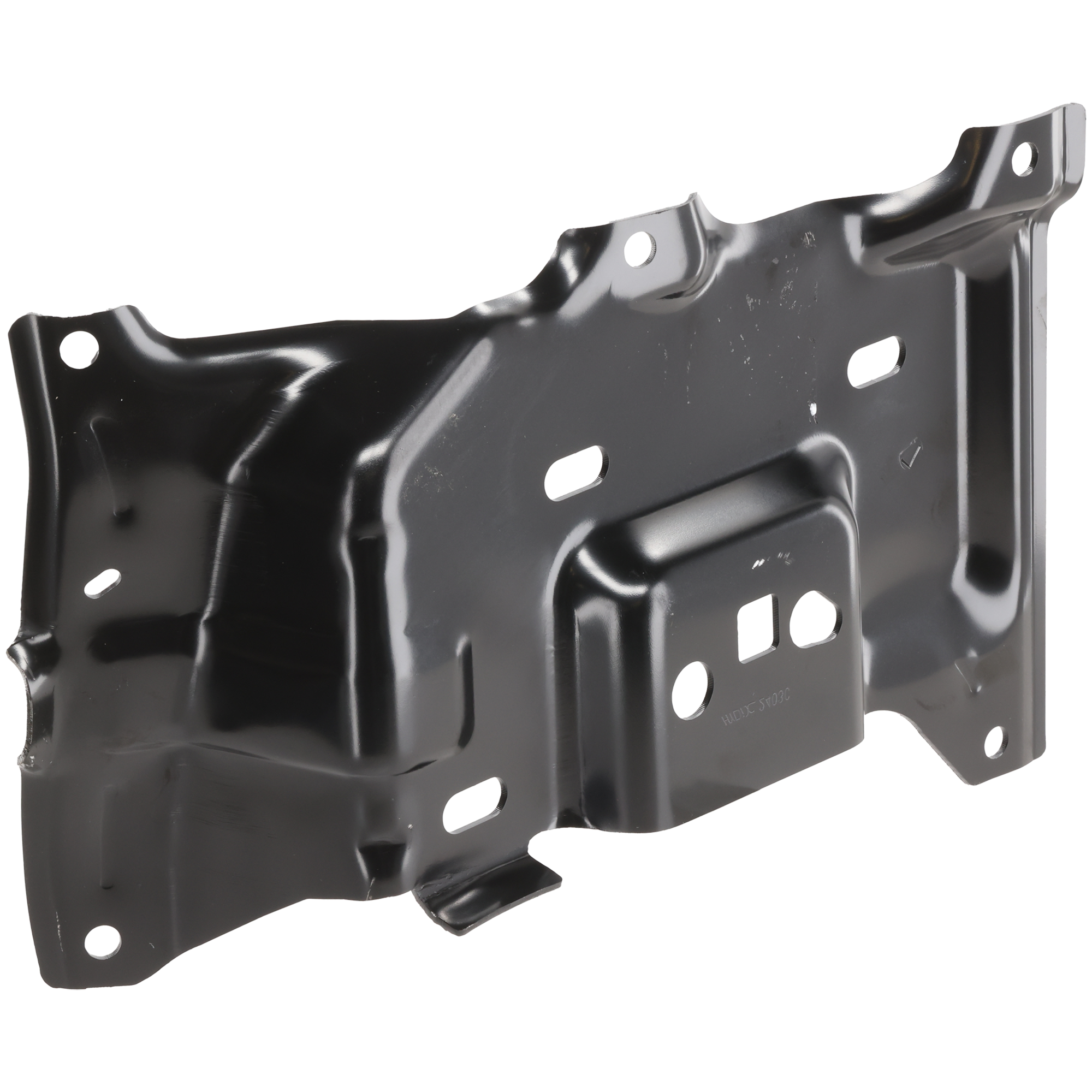 AM MAVERICK 22-24 CORSAIR 20-23 FRONT BUMPER BRACKET RH Assembly Side Rail w Fender Apron Steel CAPA SKU RF01030063Q Partslink FO1257101C OEM LX6Z16A023H
