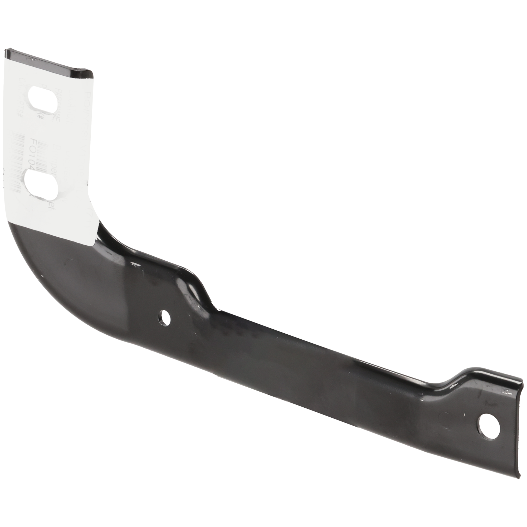 AM F 150-15-17 FRONT BUMPER BRACKET LH Outer Mounting Steel w or w o Side Covers Exc. Raptor Model SKU RF01310014 Partslink FO1042141 OEM FL3Z17755A