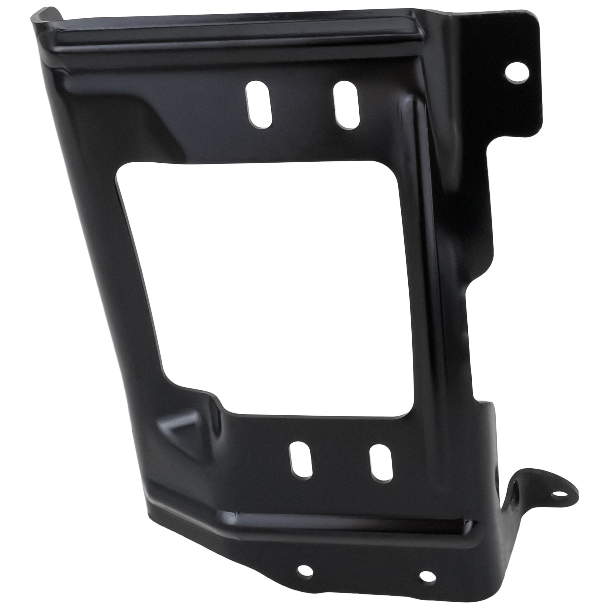 AM F SERIES SUPER DUTY 20-22 FRONT BUMPER BRACKET LH Mounting Plate Crew Extended Standard Cab Pickup SKU RF01310074 Partslink FO1066201 OEM LC3Z17B985A