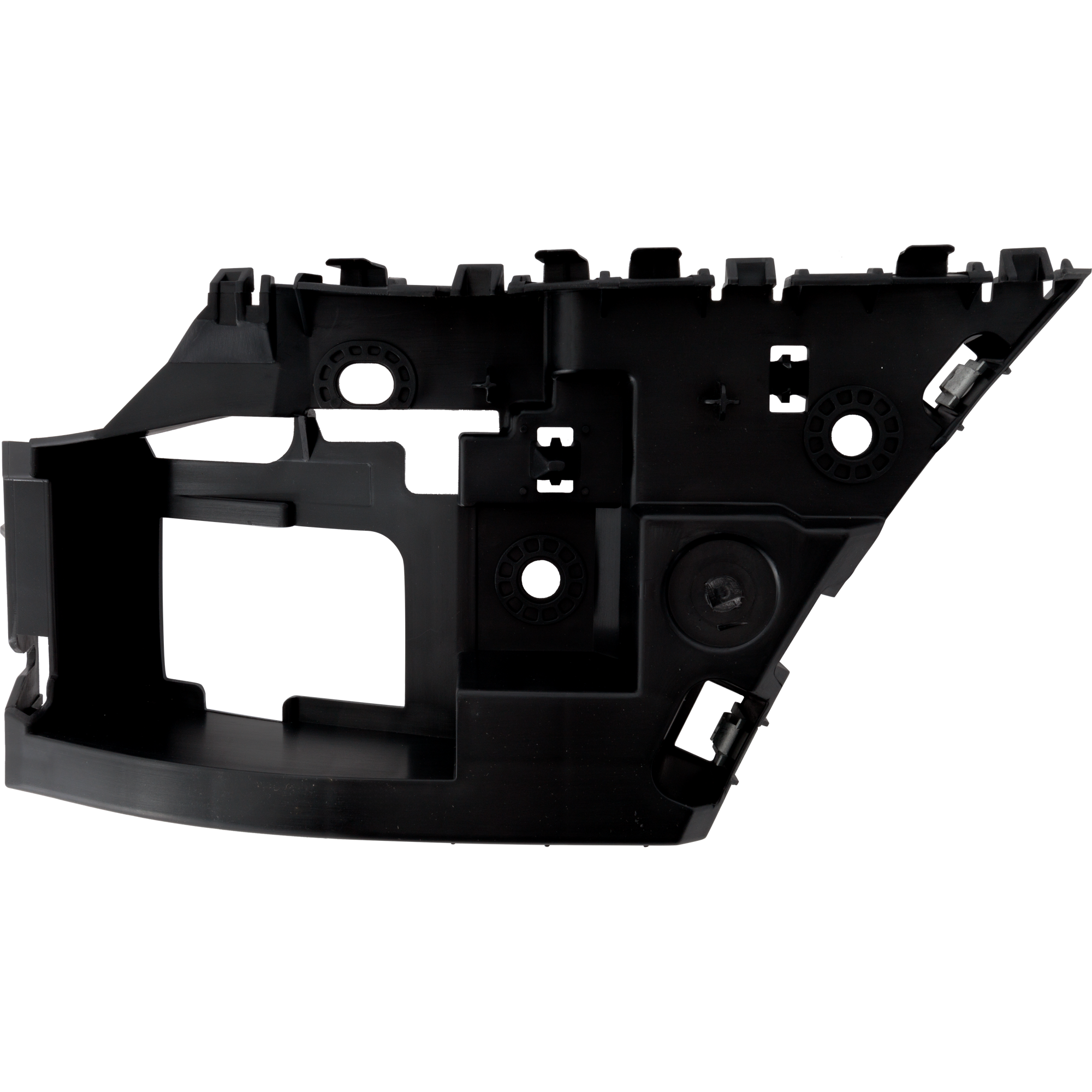 AM F 150 LIGHTNING 22-23 FRONT BUMPER BRACKET LH Side Cover Reinforcement Plastic CAPA SKU RF01310088Q Partslink FO1042167C OEM NL3Z17C947A