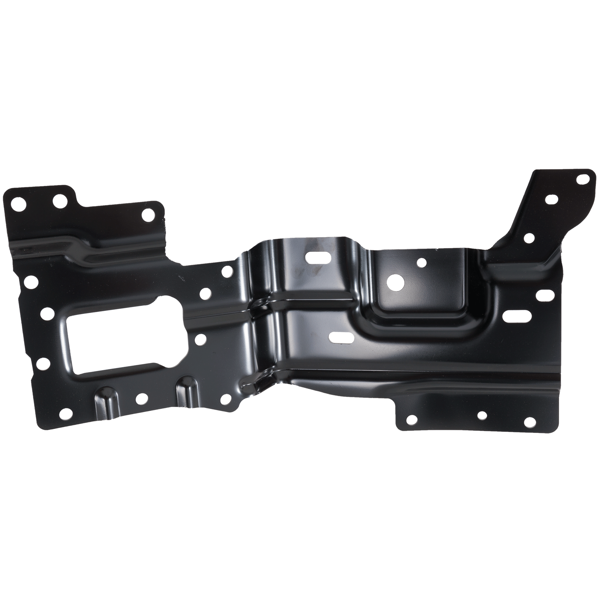 AM F 150 LIGHTNING 22-23 FRONT BUMPER BRACKET RH Mounting Plate Steel CAPA SKU RF01310089Q Partslink FO1067208C OEM NL3Z17B984A
