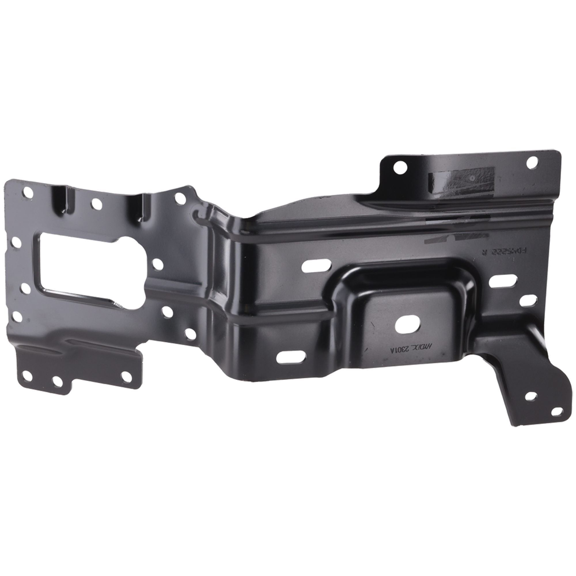 AM F 150 LIGHTNING 22-23 FRONT BUMPER BRACKET RH Mounting Plate Steel SKU RF01310089 Partslink FO1067208 OEM NL3Z17B984A