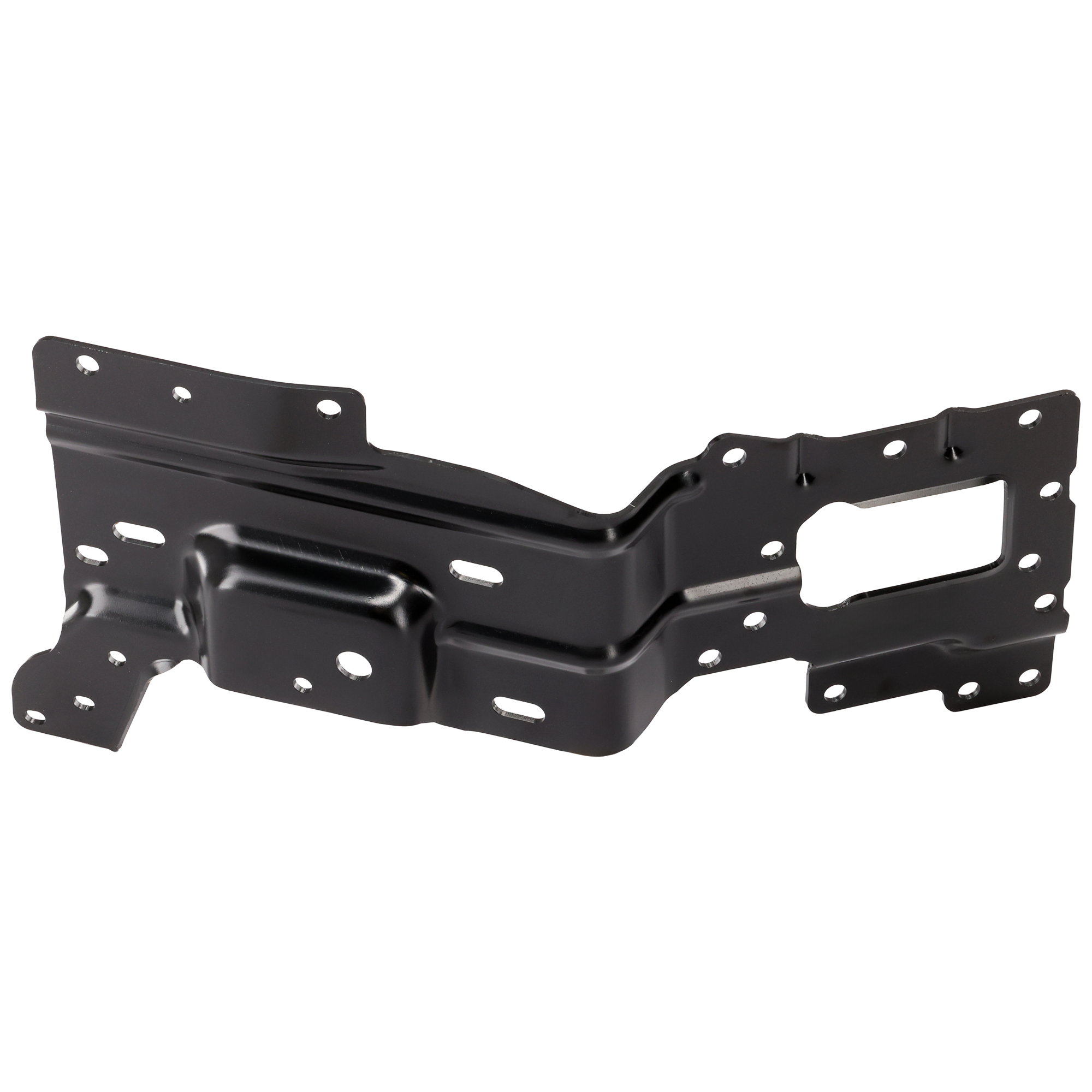 AM F 150 LIGHTNING 22-23 FRONT BUMPER BRACKET LH Mounting Plate Steel SKU RF01310090 Partslink FO1066208 OEM NL3Z17B985A