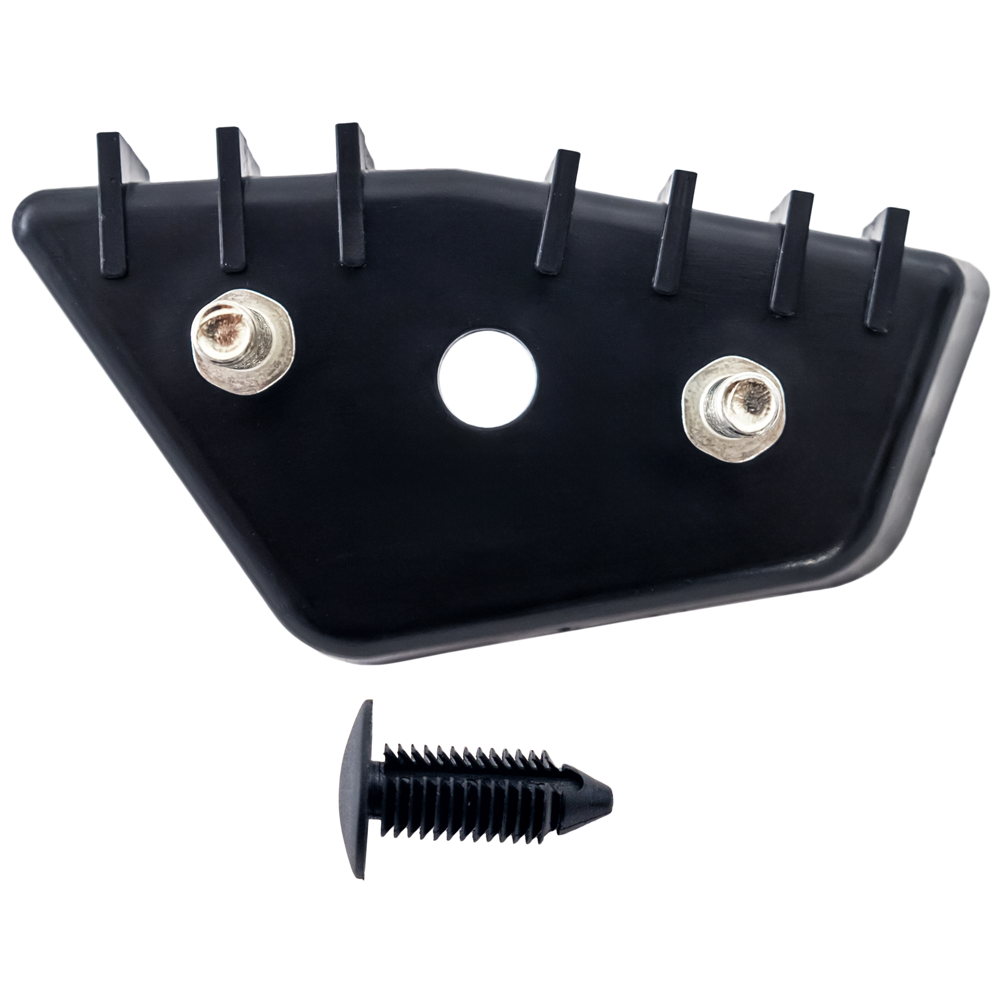 AM MUSTANG 18-23 FRONT BUMPER BRACKET LH Side Cover Reinforcement Exc. Shelby GT350 Shelby GT350R Shelby GT500 SKU RF01310106 Partslink FO1042154 OEM JR3Z17C947C