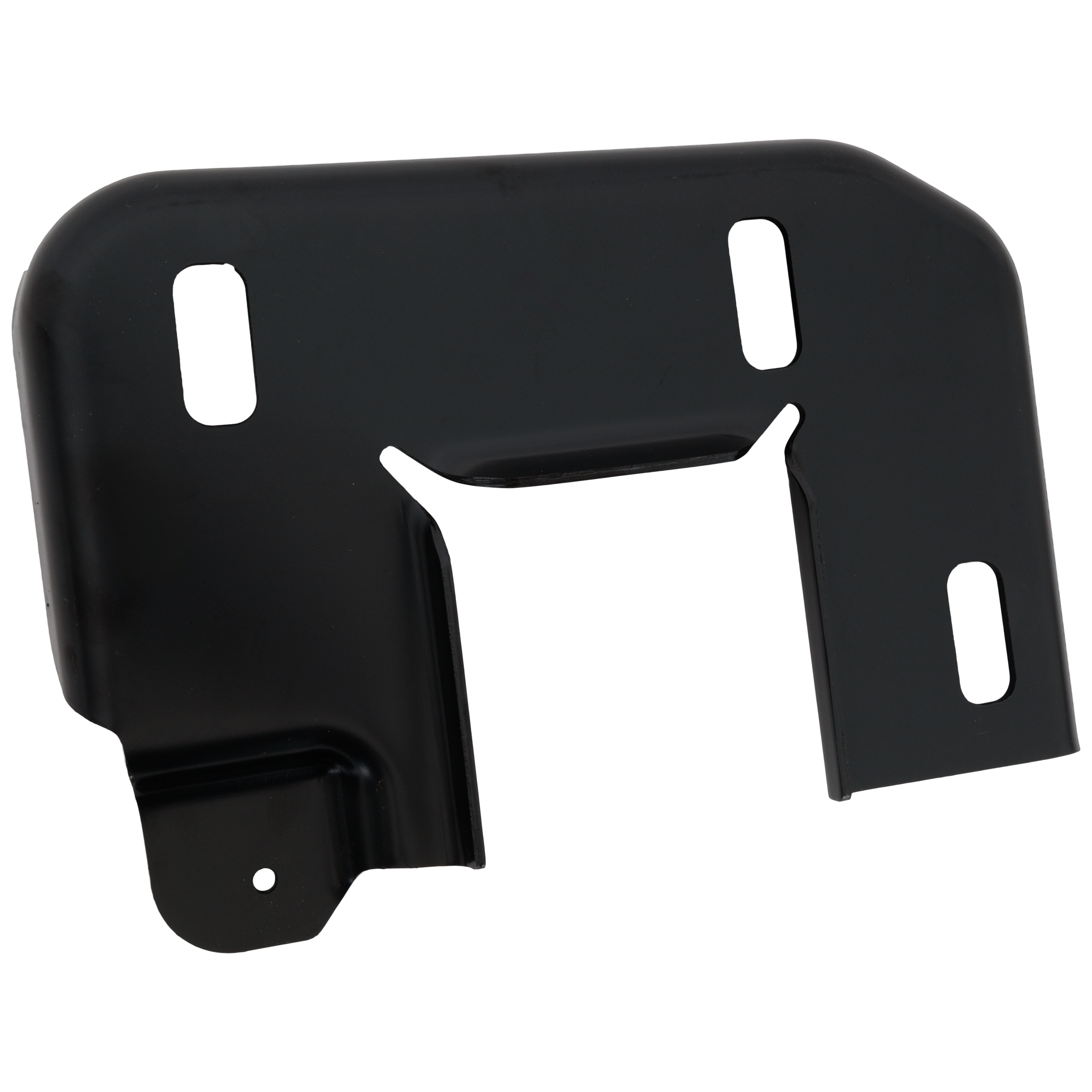 AM F 150-15-20 FRONT BUMPER BRACKET LH Frame Bracket High Strength Steel Crew Extended Standard Pickup SKU RF01310112 Partslink FO1066203 OEM FL3Z17N775C
