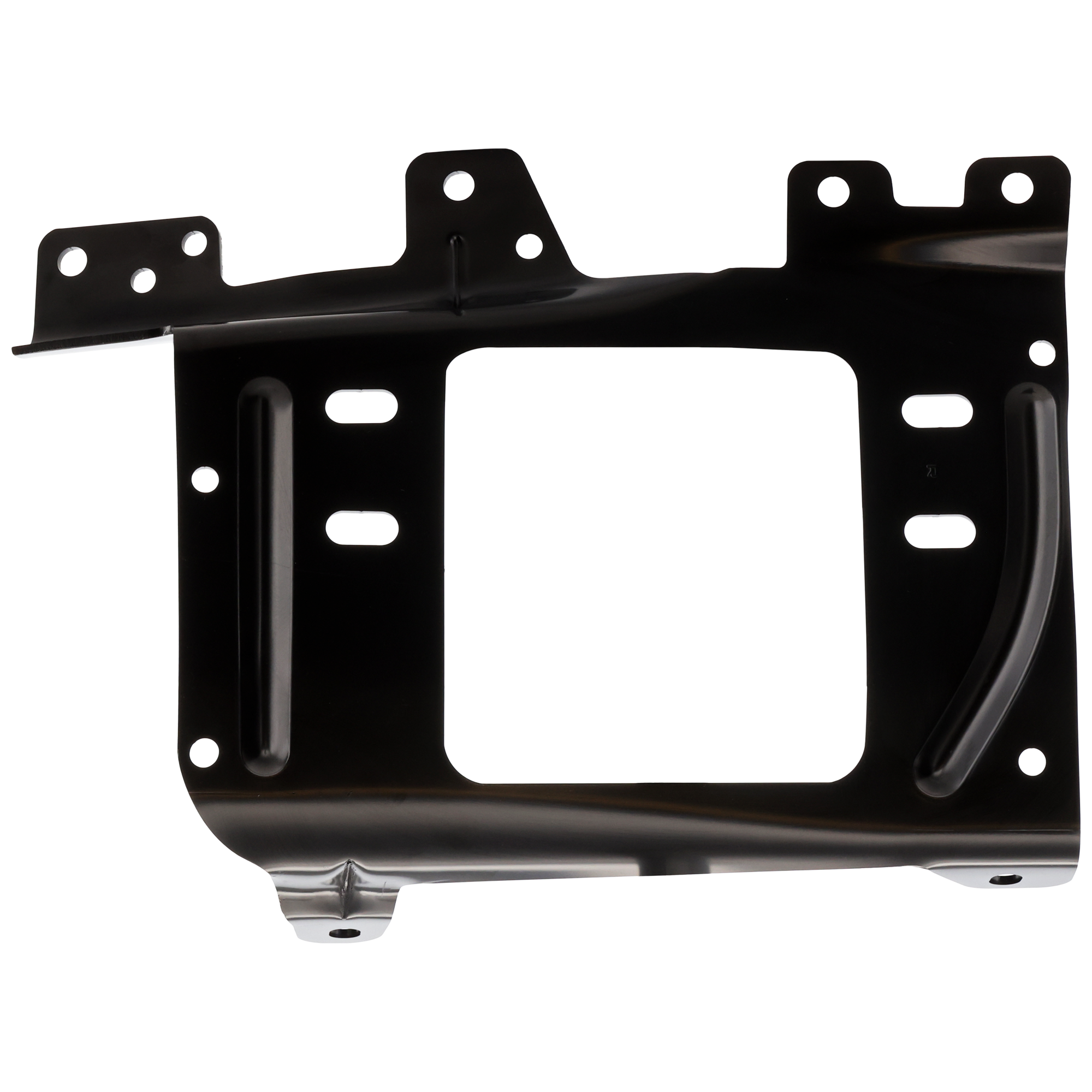AM F SERIES SUPER DUTY 23-24 FRONT BUMPER BRACKET RH Bumper Mounting Plate Steel SKU RF01310117 Partslink FO1067214 OEM PC3Z17B984A