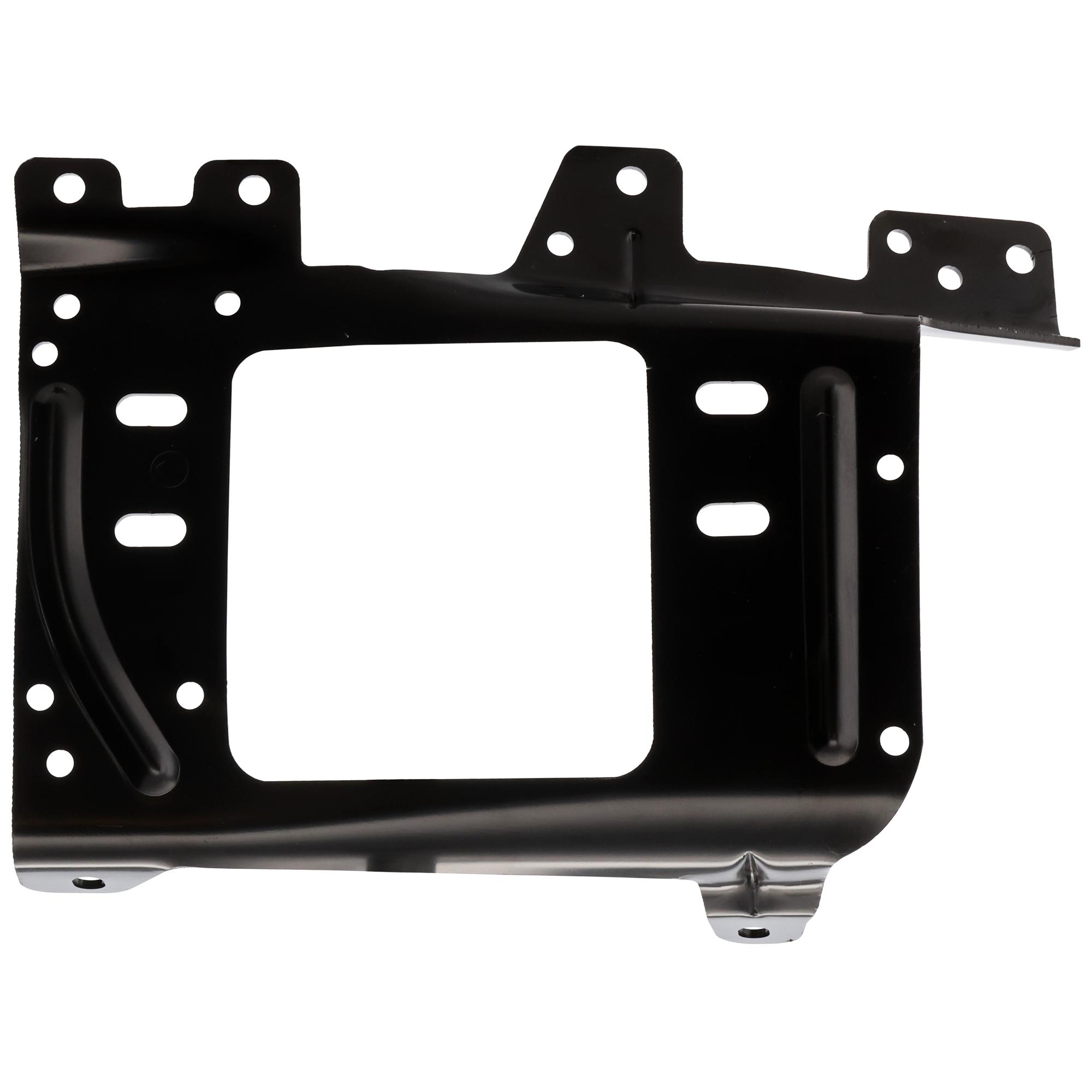 AM F SERIES SUPER DUTY 23-24 FRONT BUMPER BRACKET LH Bumper Mounting Plate Steel SKU RF01310118 Partslink FO1066214 OEM PC3Z17B985A
