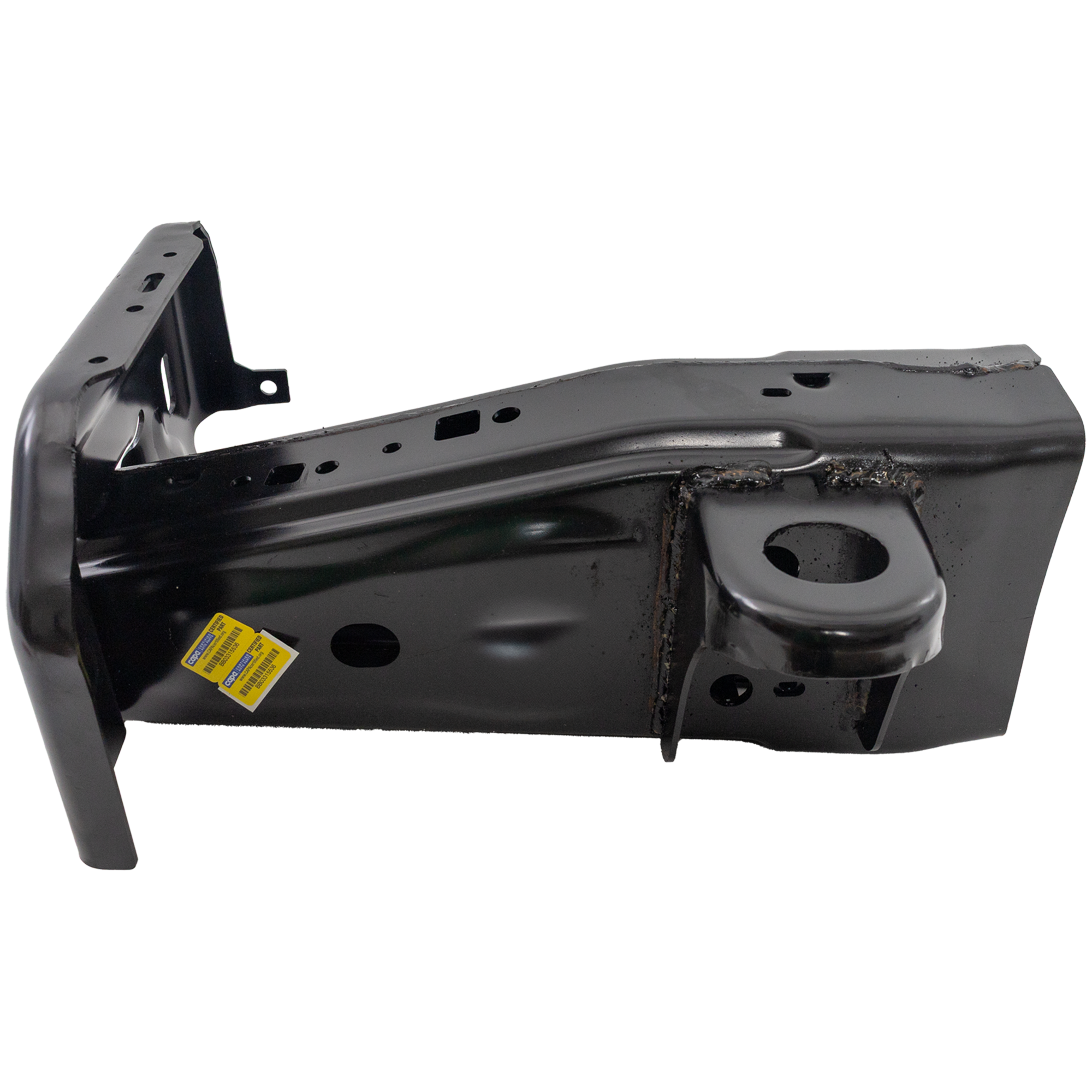 AM F 150 FRONT BUMPER BRACKET RH Frame Rail Repair Kit Steel Regular Cab 123in. 142in. Wheelbase CAPA SKU RF01310125Q Partslink FO1252107C OEM ML3Z5D059C