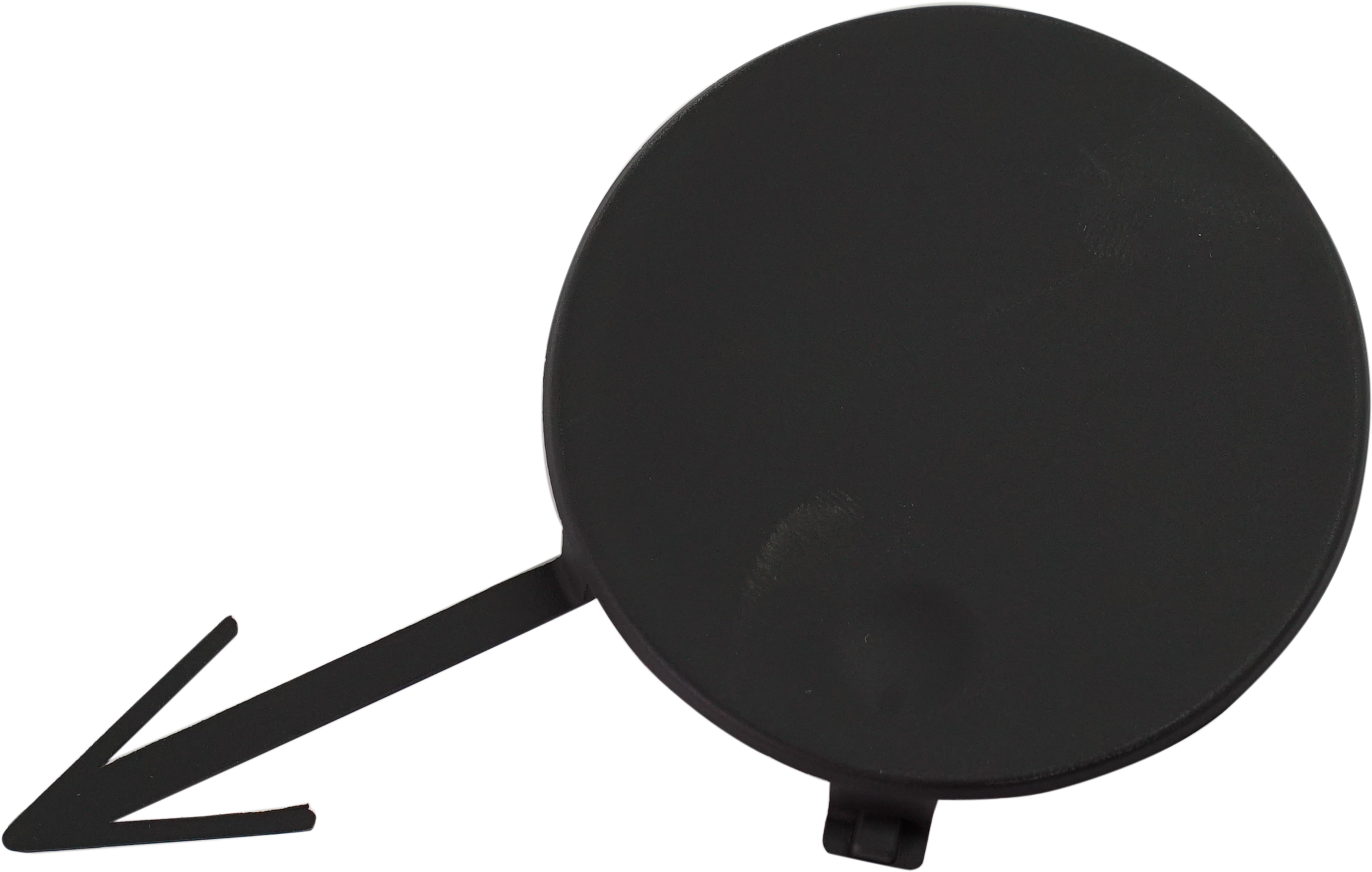 AM EXPLORER 18-19 FRONT BUMPER TOW HOOK COVER SKU RF01430001 Partslink FO1029104 OEM JB5Z17A900AB