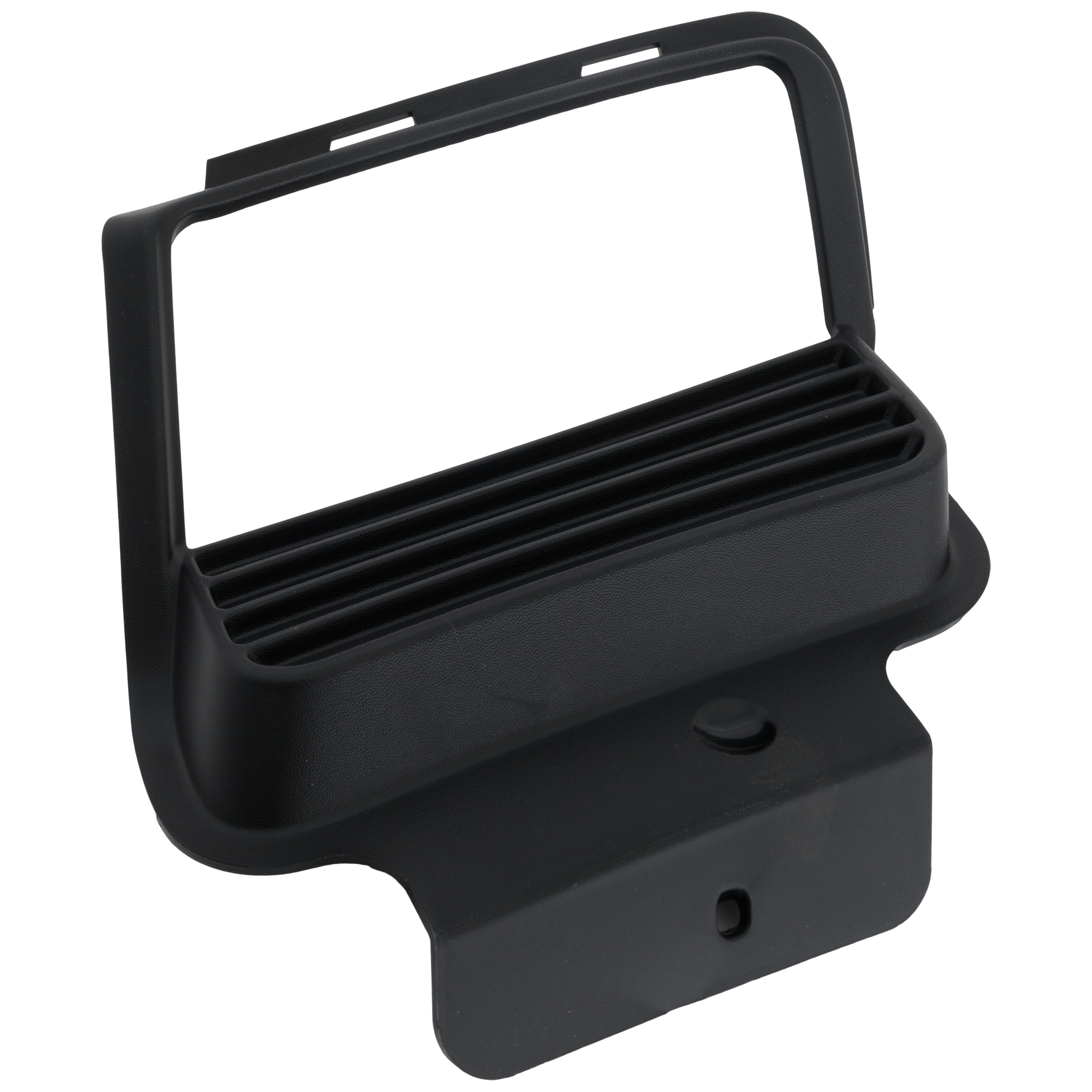 AM EXPEDITION 15-17 FRONT BUMPER TOW HOOK COVER RH Textured SKU RF01440003 Partslink FO1089123 OEM FL1Z17E810AA