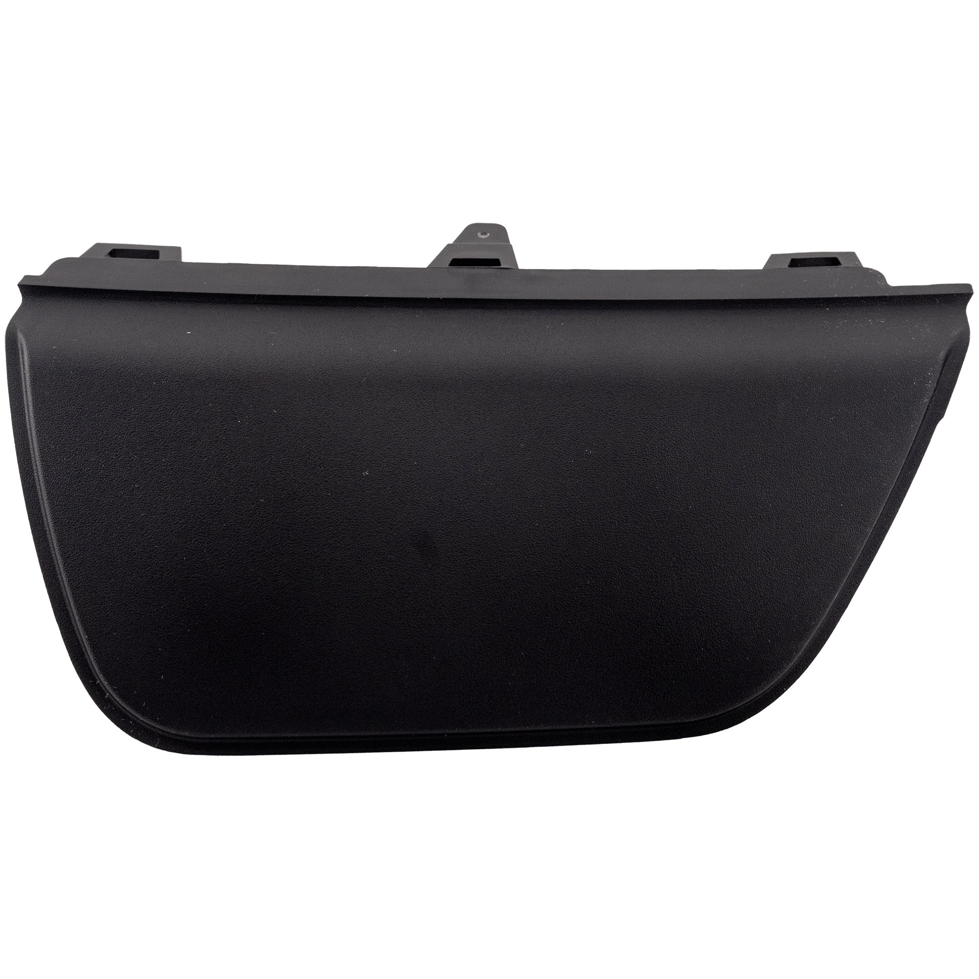 AM F 150-21-23 FRONT BUMPER TOW HOOK COVER RH Textured w o Tow Hooks SKU RF01440009 Partslink FO1029113 OEM ML3Z17C754BB