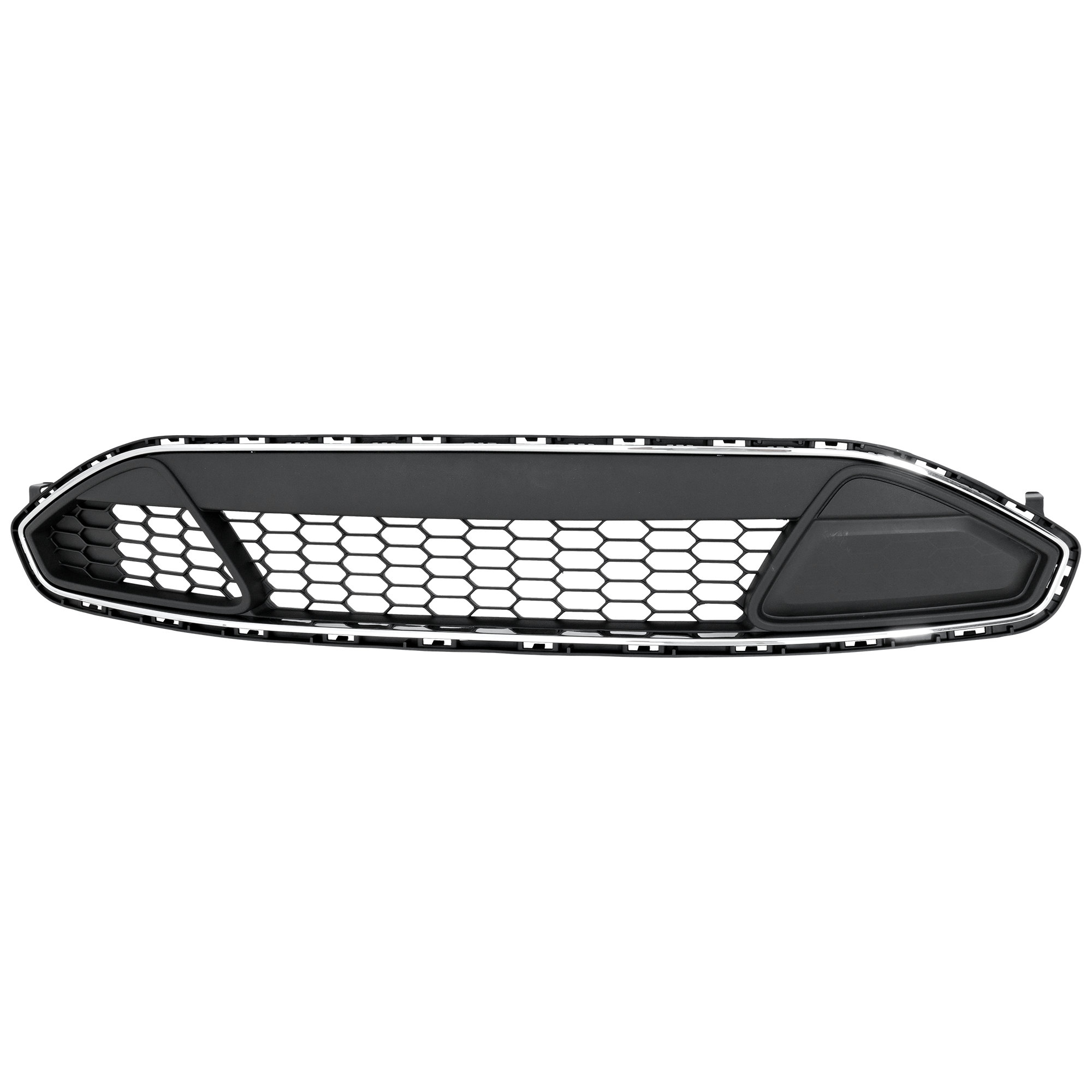 AM TAURUS 10-12 FRONT BUMPER GRILLE Assembly Chrome Black w Adaptive Cruise Control Limited SHO Models SKU RF01530037 Partslink FO1036177 OEM AG1Z17K945BA