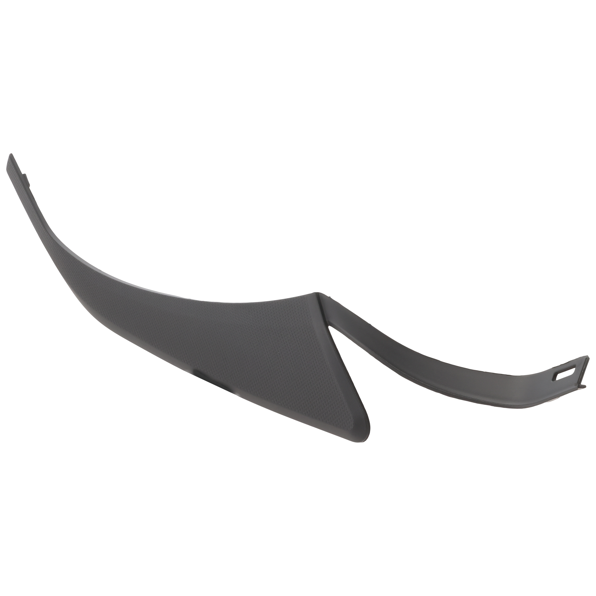AM F SERIES SUPER DUTY 11-16 FRONT BUMPER MOLDING RH Outer Black w Molding Clip SKU RF01590017 Partslink FO1047104 OEM BC3Z17K832CA