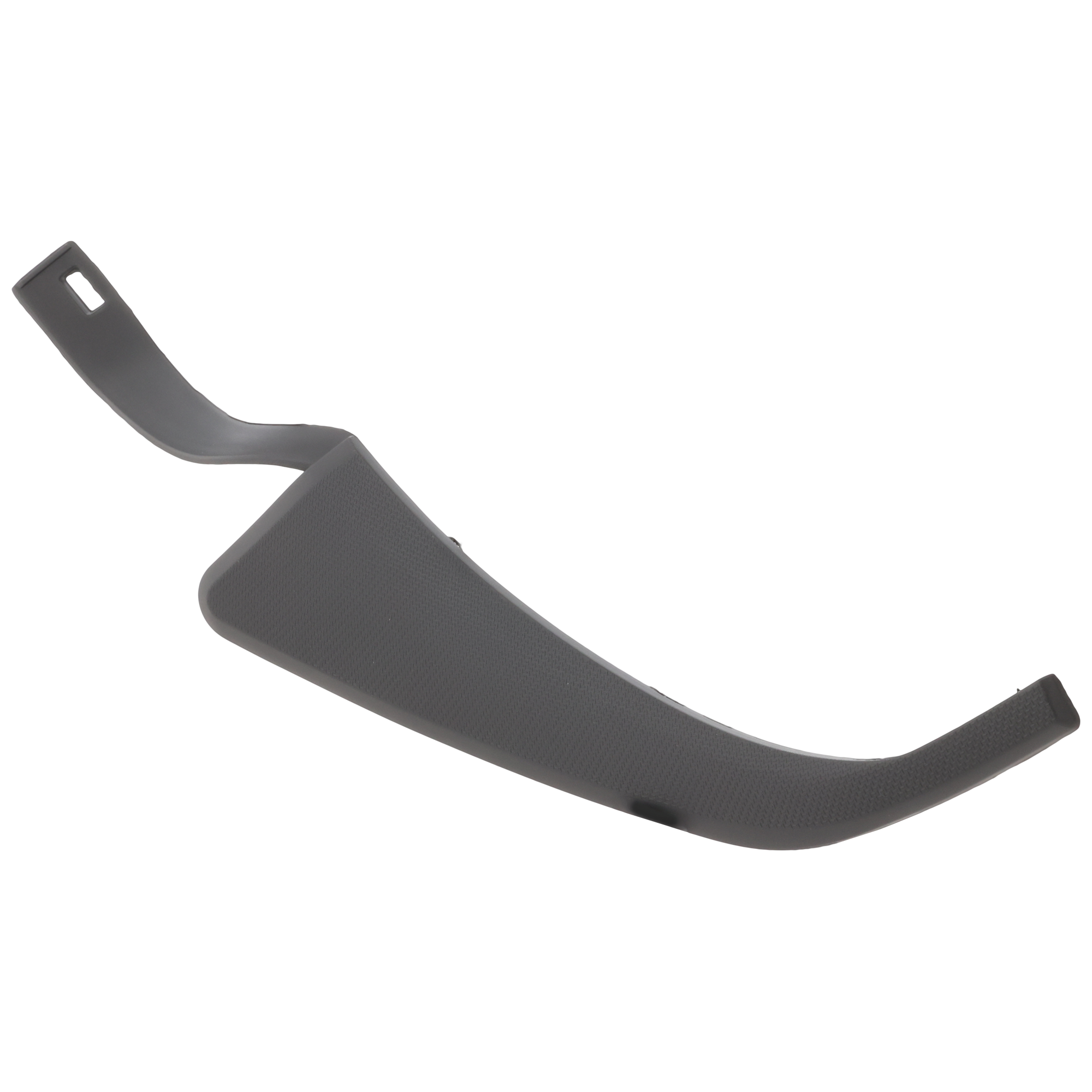 AM F SERIES SUPER DUTY 11-16 FRONT BUMPER MOLDING LH Outer Black w Molding Clip SKU RF01590018 Partslink FO1046104 OEM BC3Z17K833CA