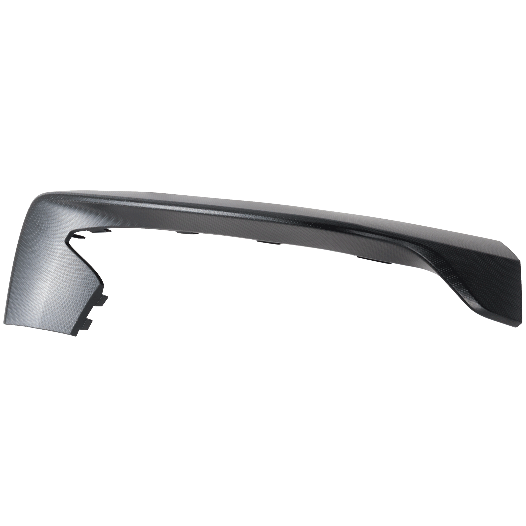AM MUSTANG 16-20 FRONT BUMPER MOLDING RH Lower Textured Shelby GT350 Model SKU RF01590035 Partslink FO1047123 OEM FR3Z17E810AB