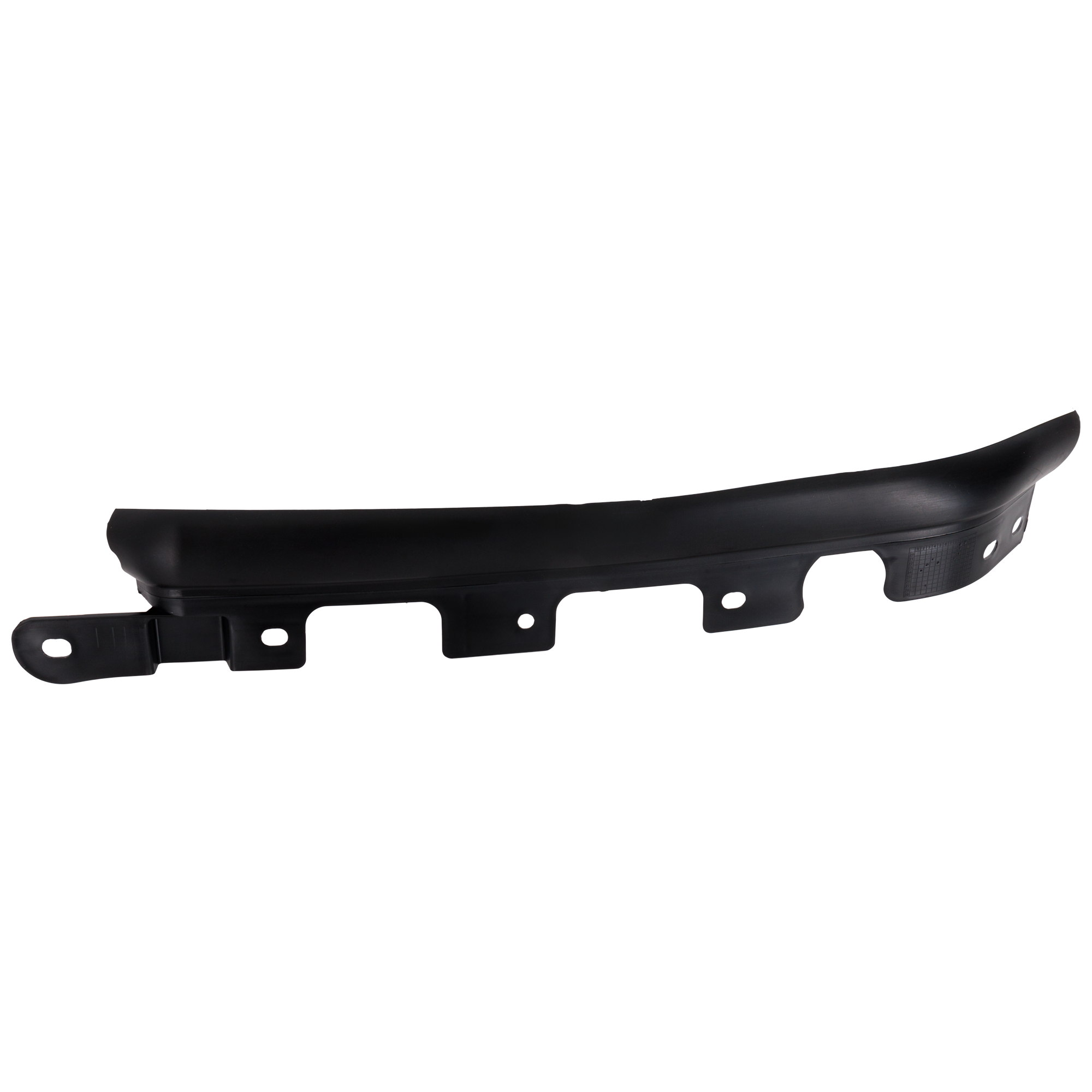 AM F SERIES SUPER DUTY 17-19 FRONT BUMPER MOLDING LH Textured Crew Extended Standard Pickup SKU RF01590046 Partslink FO1046113 OEM HC3Z17K833B
