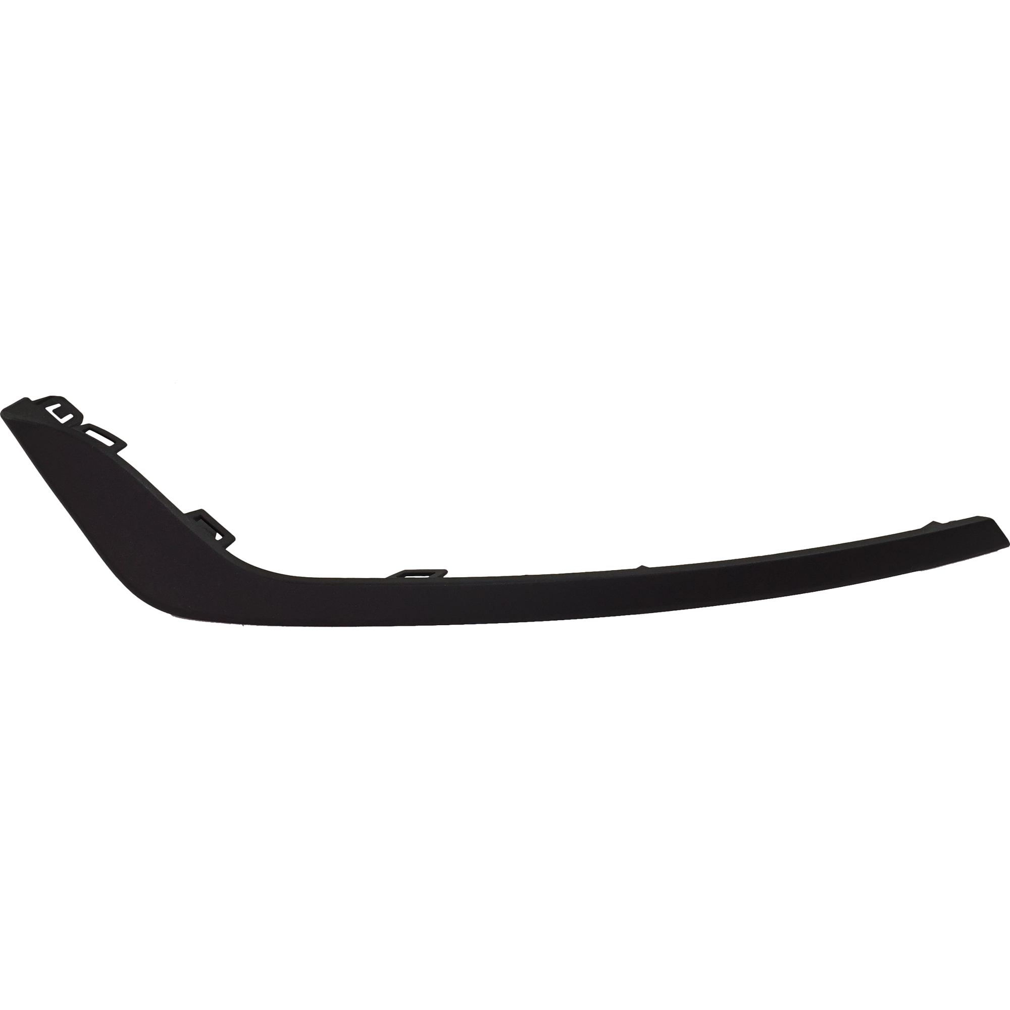 AM FUSION POLICE RESPONDER HYBRID 19-20 FRONT BUMPER MOLDING LH Black Exc. Energi Sport Models SKU RF01610002 Partslink FO1046110 OEM KS7Z15266CF