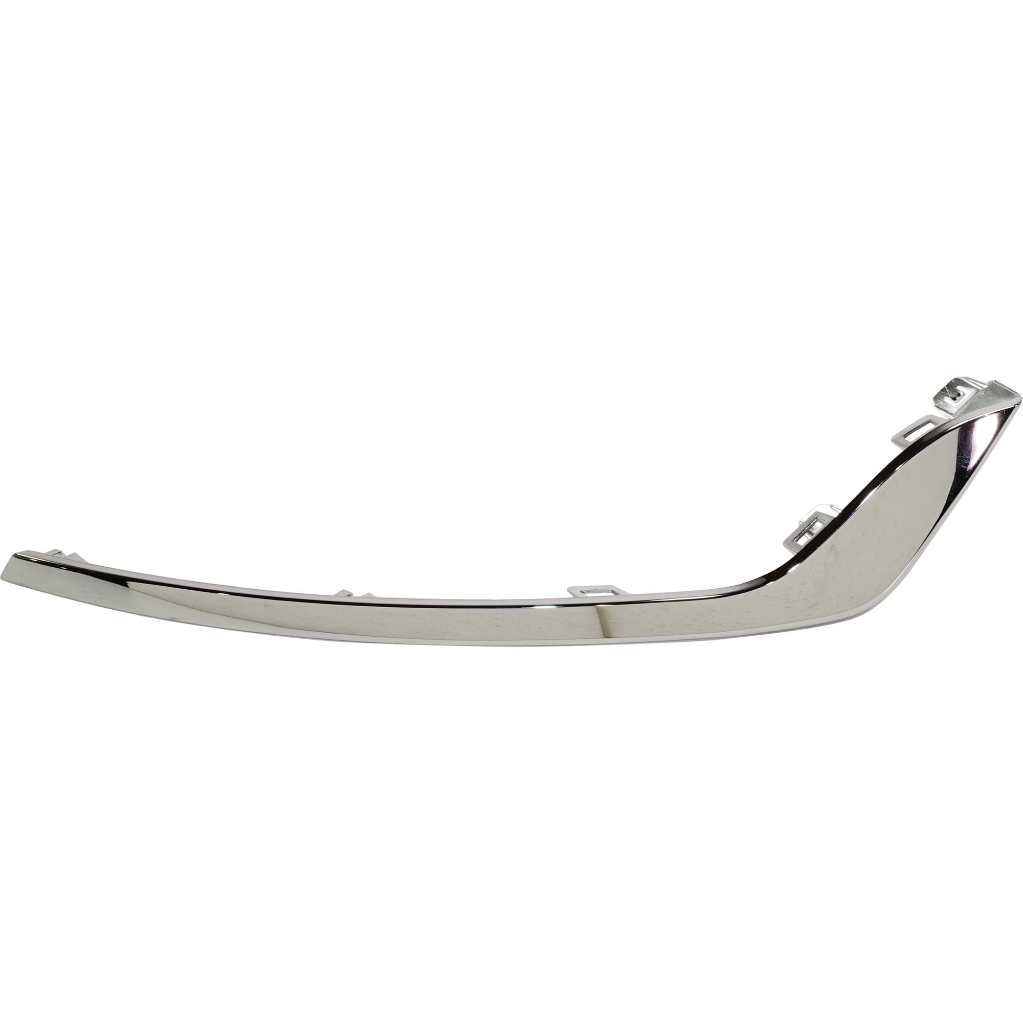 AM FUSION 19-20 FRONT BUMPER MOLDING RH Chrome Exc. Sport Model SKU RF01610003 Partslink FO1047111 OEM KS7Z15266AA