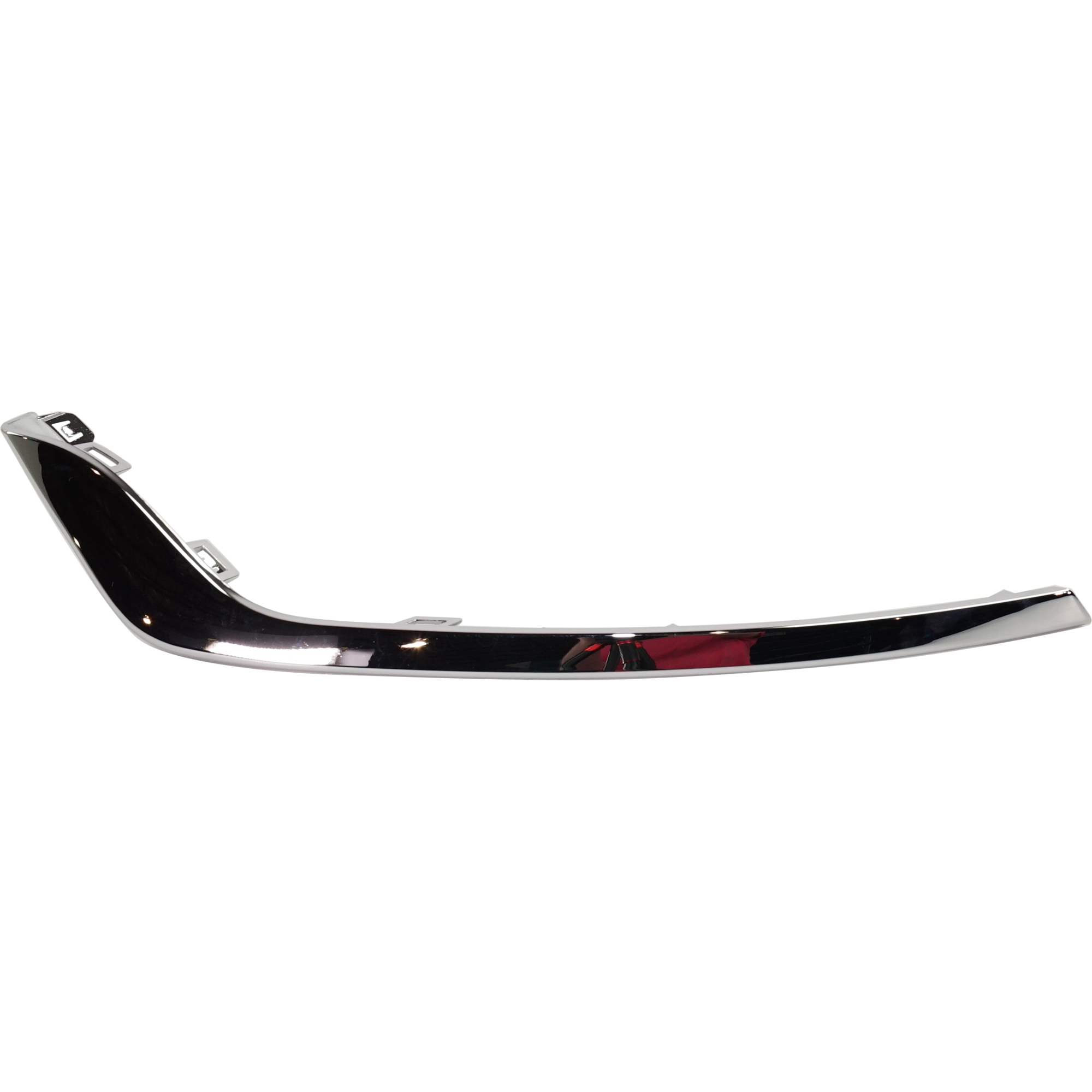 AM FUSION 19-20 FRONT BUMPER MOLDING LH Chrome Exc. Sport Model SKU RF01610004 Partslink FO1046111 OEM KS7Z15266AB