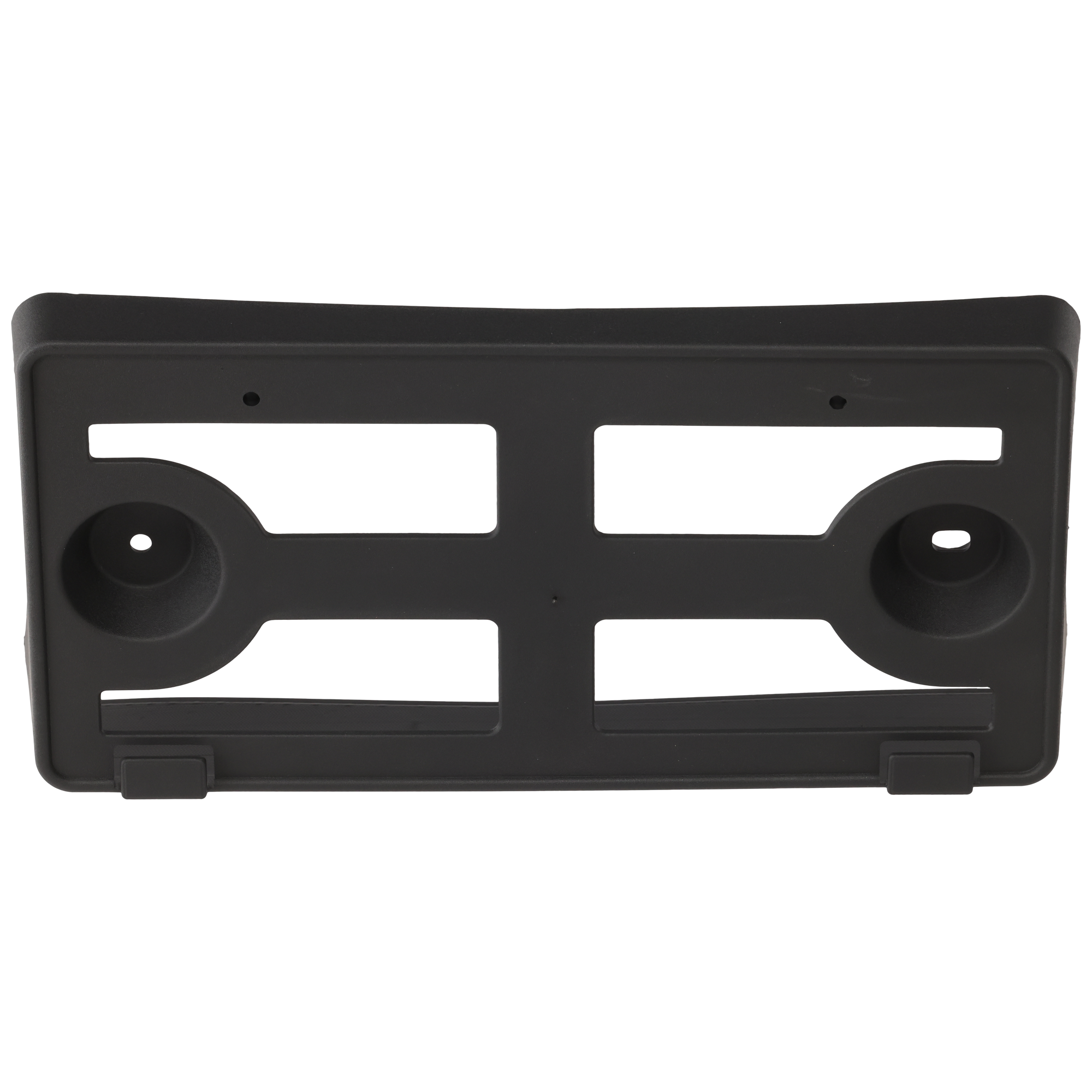 AM MUSTANG 18-23 FRONT LICENSE PLATE BRACKET Textured Black Exc. Shelby Models SKU RF01730006 Partslink FO1068169 OEM JR3Z17A385AA