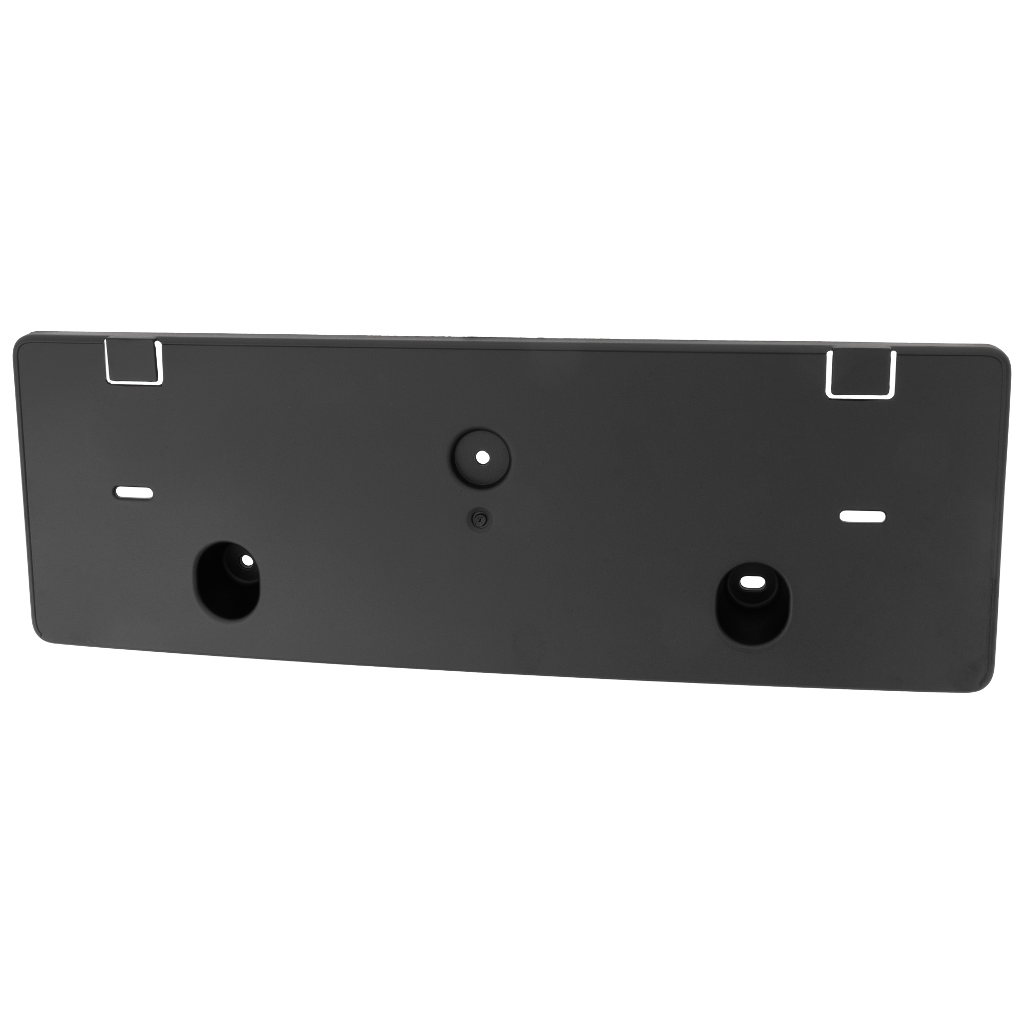 AM EXPEDITION 18-21 FRONT LICENSE PLATE BRACKET Textured Black Deluxe SKU RF01730028 Partslink FO1068195 OEM JL1Z17A385BA