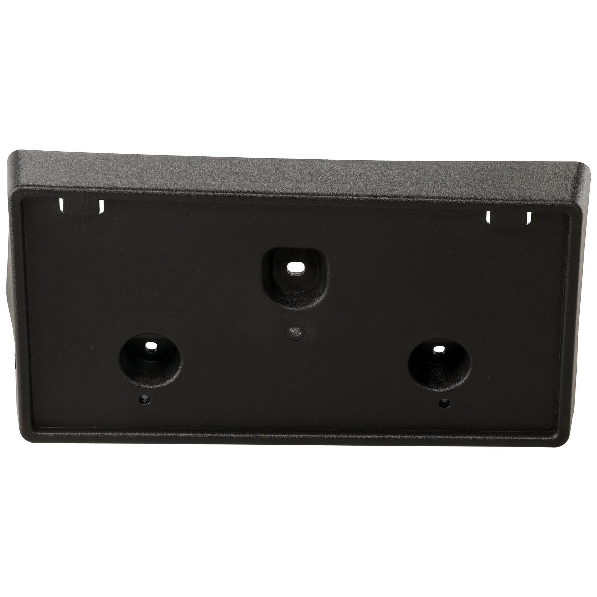 AM MUSTANG MACH E 21-25 FRONT LICENSE PLATE BRACKET Black w o Hardware Select Premium California Route 1 Models SKU RF01730030 Partslink FO1068191 OEM LJ8Z17A385AA