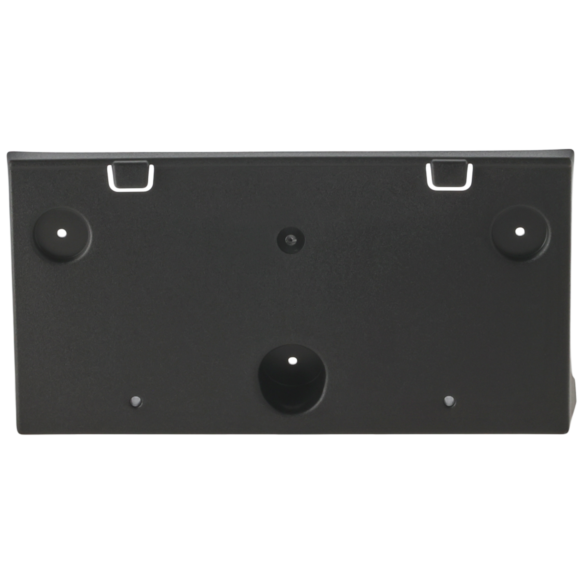AM EXPEDITION 22-24 FRONT LICENSE PLATE BRACKET Textured Black SKU RF01730031 Partslink FO1068194 OEM NL1Z17A385AA
