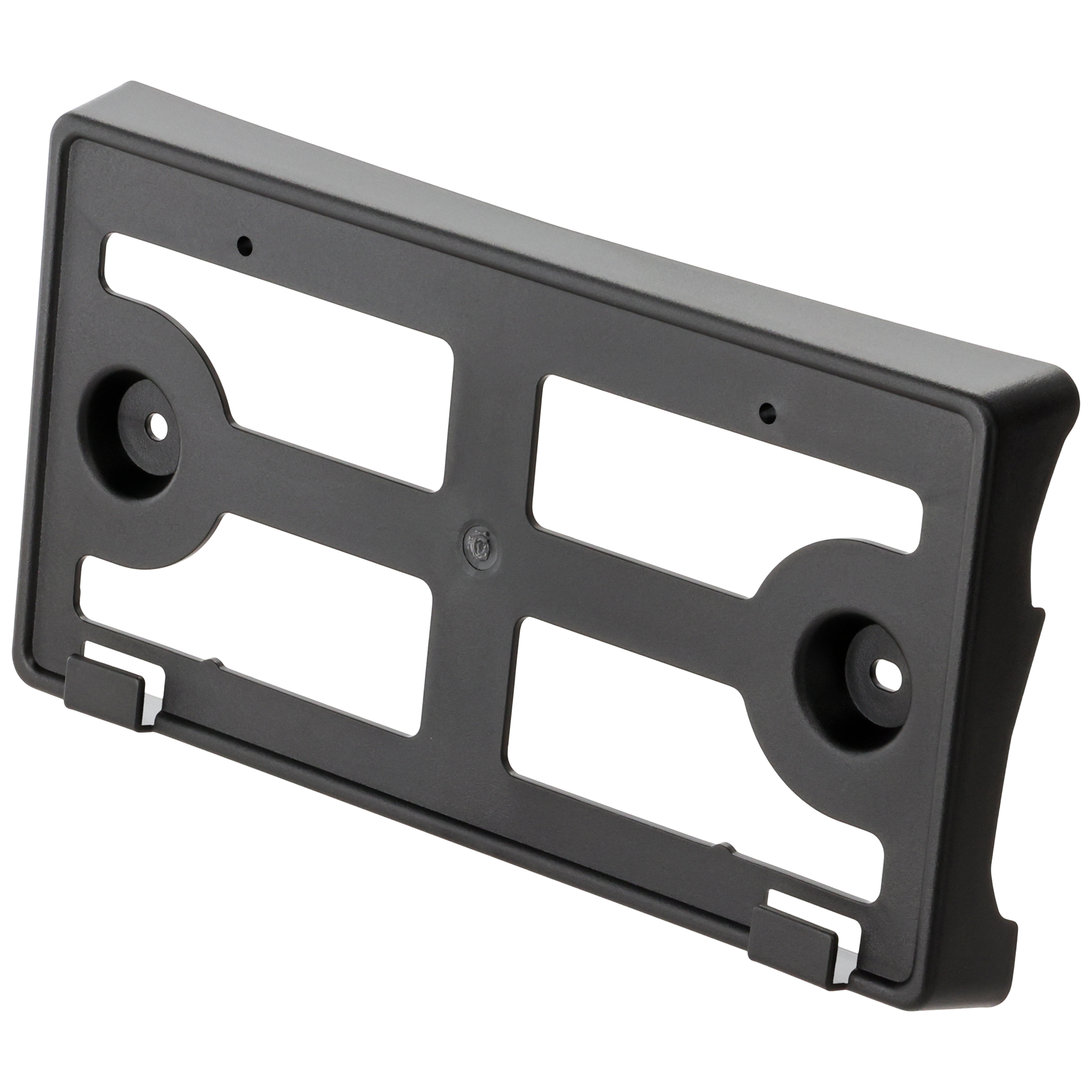 AM MUSTANG 24-25 FRONT LICENSE PLATE BRACKET Textured w Hardware Ecoboost Ecoboost Premium Models SKU RF01730039 Partslink FO1068205 OEM PR3Z17A385AA