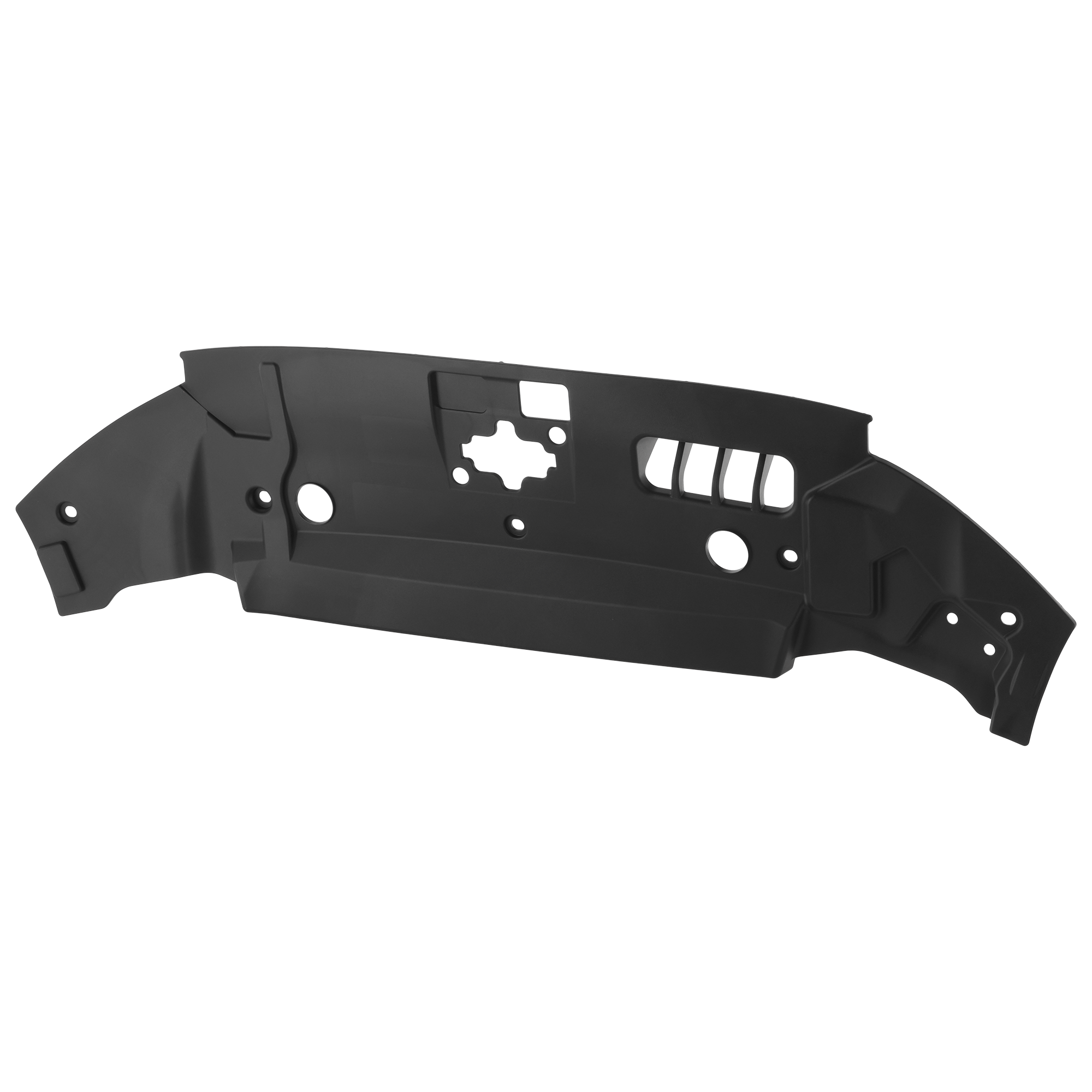 AM RANGER 19-23 RADIATOR SUPPORT COVER Air Deflector Textured Dark Gray CAPA SKU RF01760007Q Partslink FO1224132C OEM KB3Z8C291B