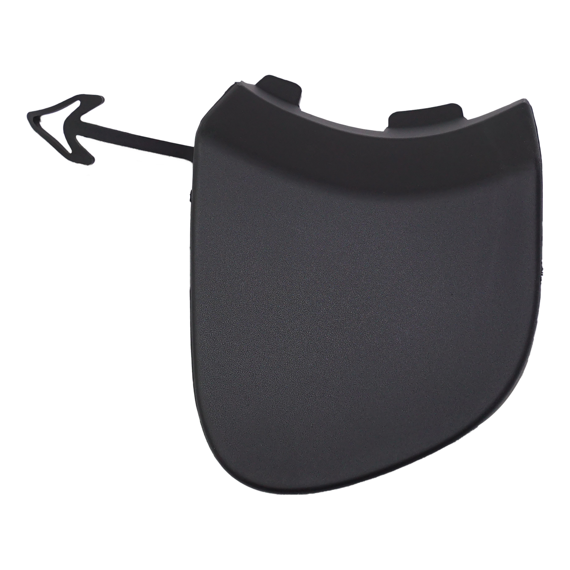 AM ECOSPORT 18-22 FRONT BUMPER TOW HOOK COVER Primed SKU RF01840004 Partslink FO1029103 OEM GN1Z17A900AD