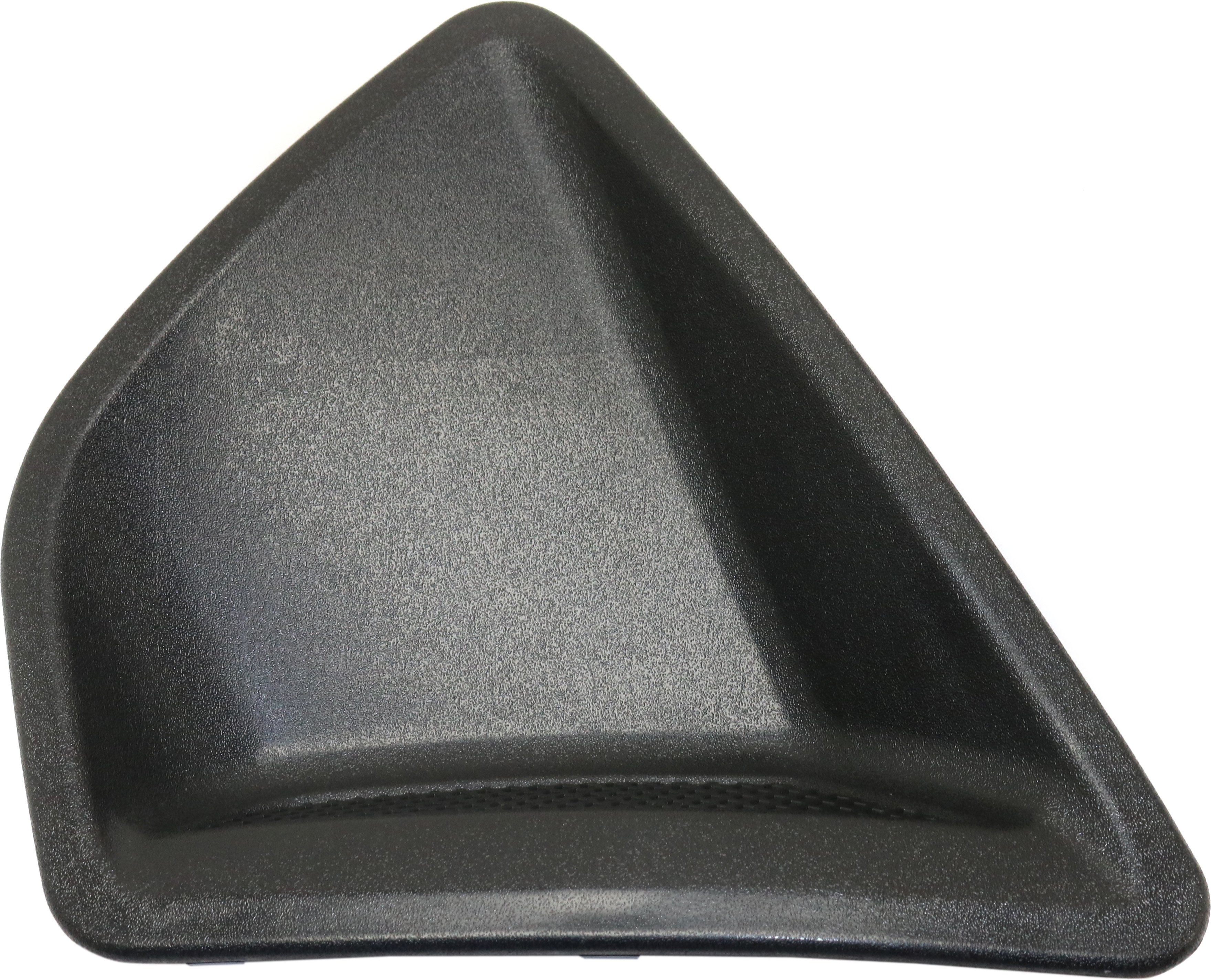 AM FIESTA 11-13 FRONT BUMPER FILLER LH Txtd Blk S SE Models w o Sport Appearance Pkg HB Sdn SKU RF04050002 Partslink FO1038144 OEM AE8Z17E811AA