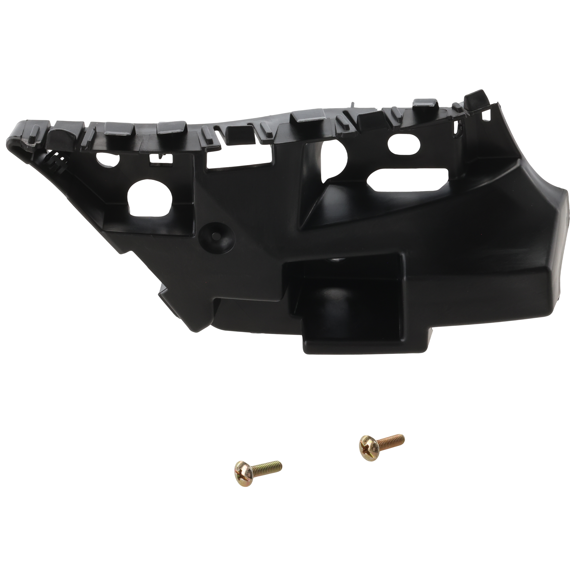 AM F 150-18-20 FRONT BUMPER FILLER RH Black Headlight Mounting w o Wheel Opening Moldings Exc. Raptor Model SKU RF04050005 Partslink FO1043159 OEM JL3Z17C947E