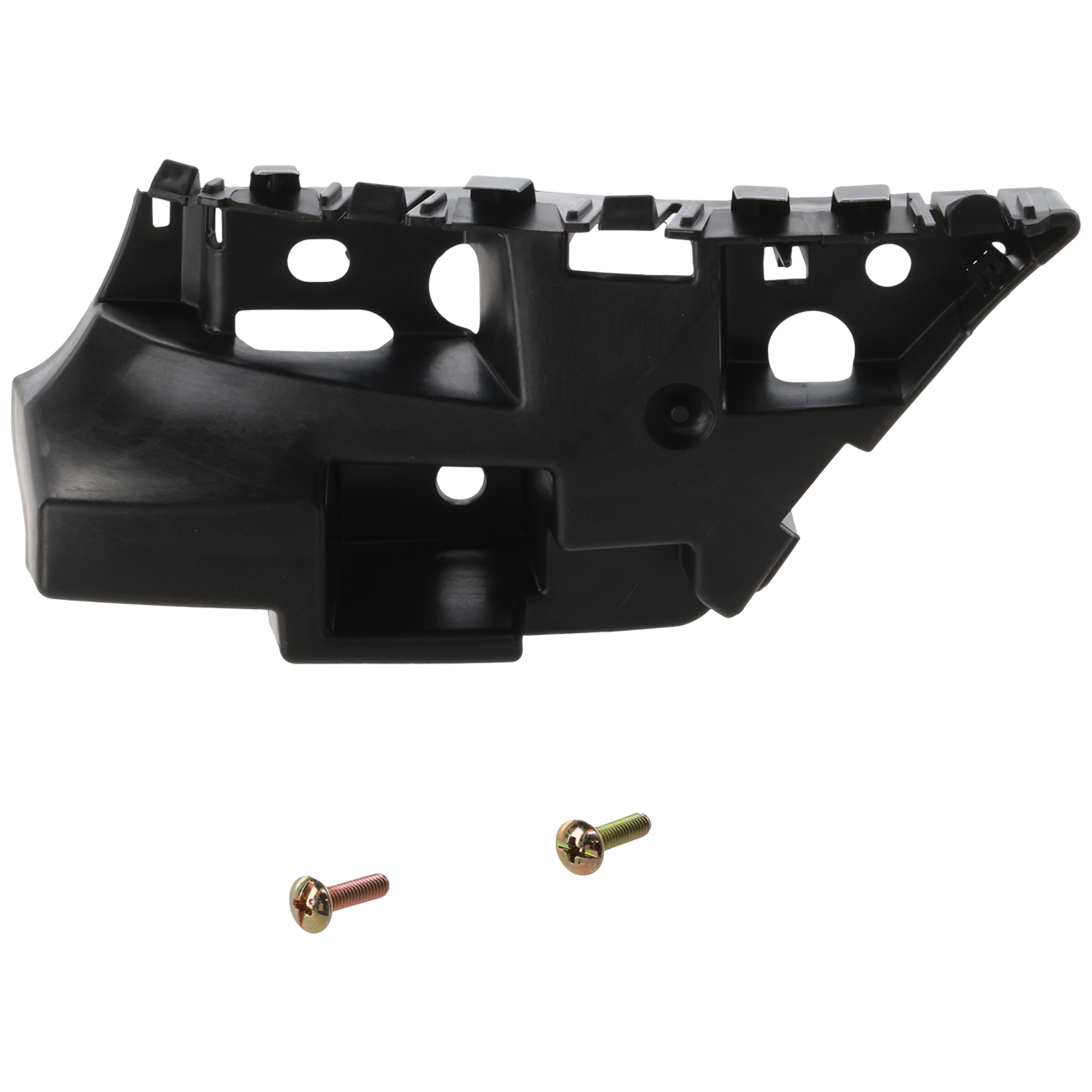 AM F 150-18-20 FRONT BUMPER FILLER LH Black Headlight Mounting w o Wheel Opening Moldings Exc. Raptor Model SKU RF04050006 Partslink FO1042159 OEM JL3Z17C947G