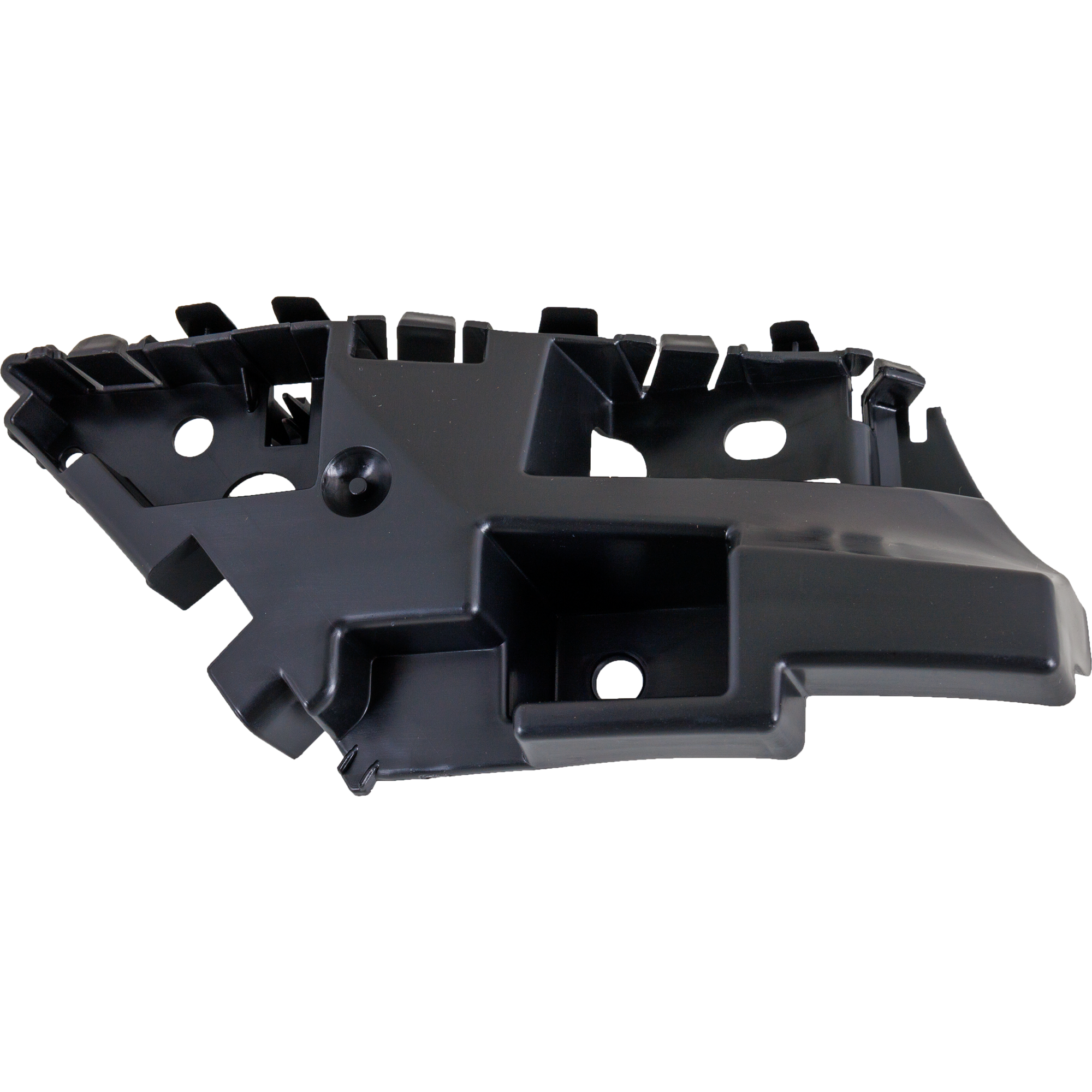 AM F 150-18-20 FRONT BUMPER FILLER RH Black Headlight Mounting w Wheel Opening Moldings Exc. Raptor Model SKU RF04050007 Partslink FO1043160 OEM JL3Z17C947F
