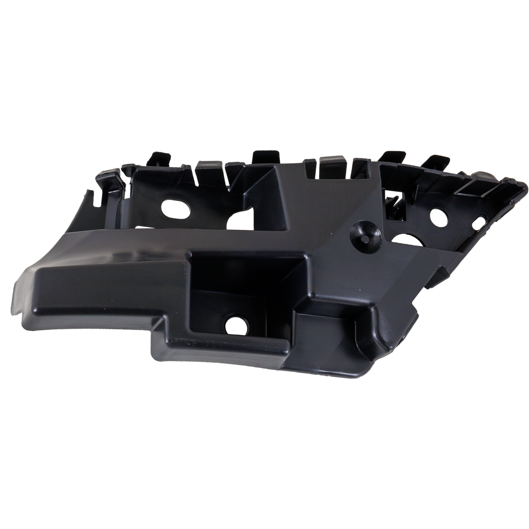 AM F 150-18-20 FRONT BUMPER FILLER LH Black Headlight Mounting w Wheel Opening Moldings Exc. Raptor Model SKU RF04050008 Partslink FO1042160 OEM JL3Z17C947H