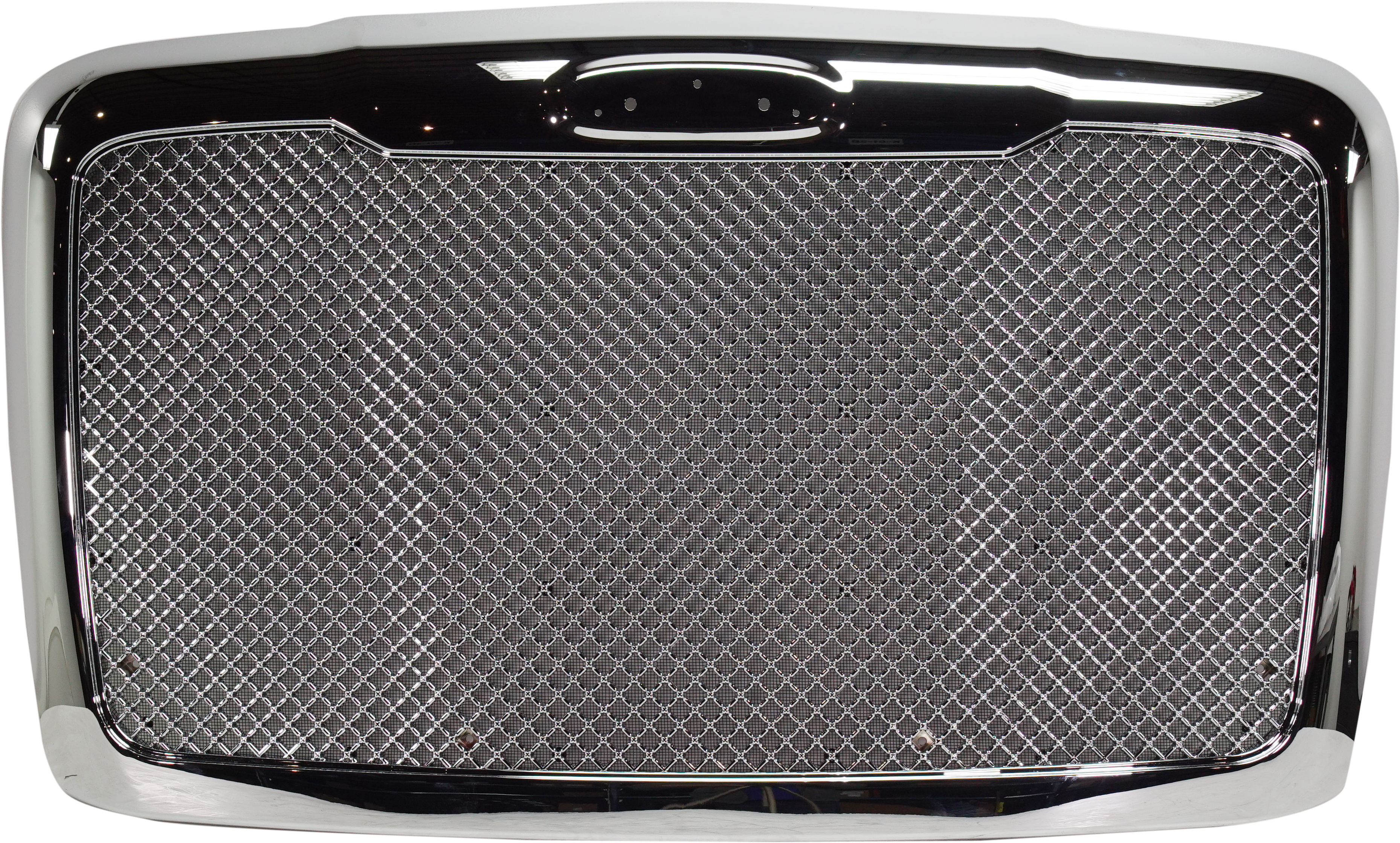 AM FREIGHTLINER CASCADIA 08-19 GRILLE P3 and P4 Models Chrome Mesh Insert w Bug Screen SKU RF07010032 HD OEM Performance