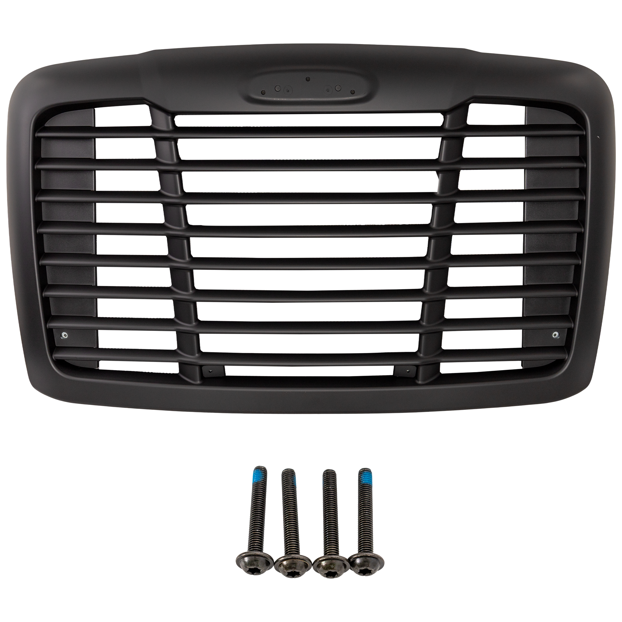 AM FREIGHTLINER CASCADIA 08-17 GRILLE Black Horizontal Bar Insert w Bug Screen SKU RF07010033 HD OEM Performance